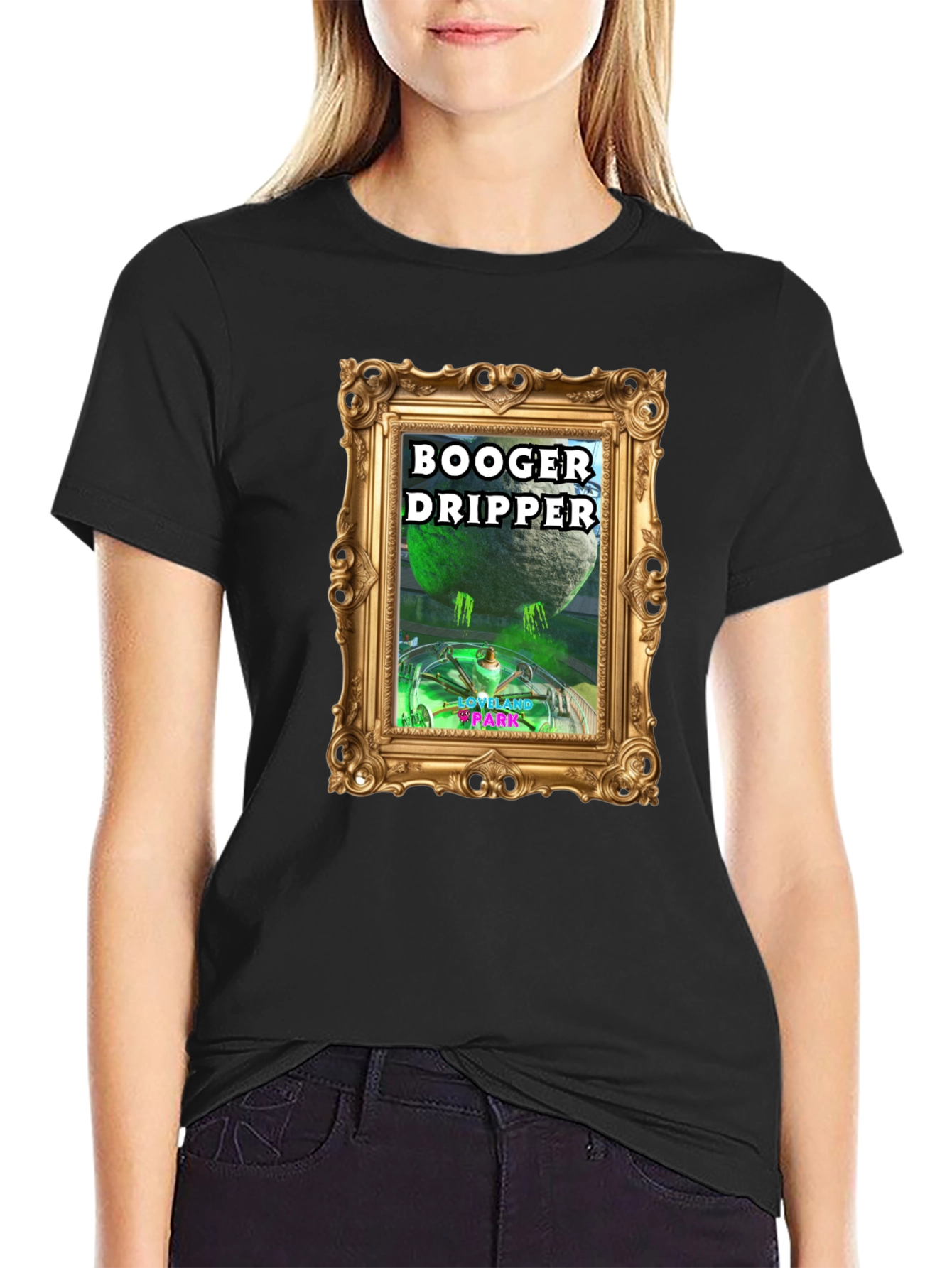 Booger Dripper Graphic T-Shirt - Unique Design