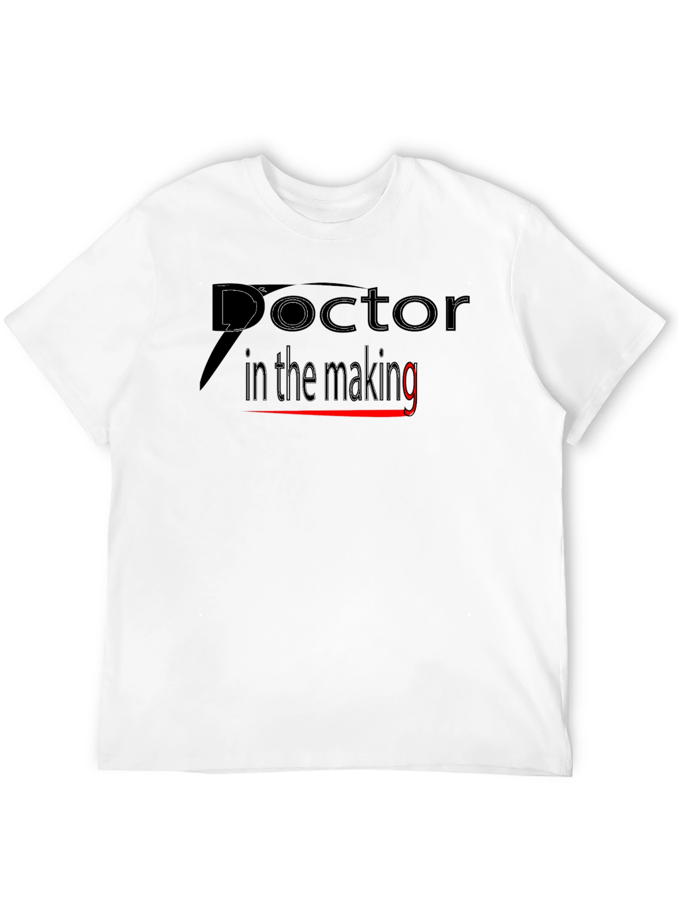 Doctor in the Making Black T-Shirt
