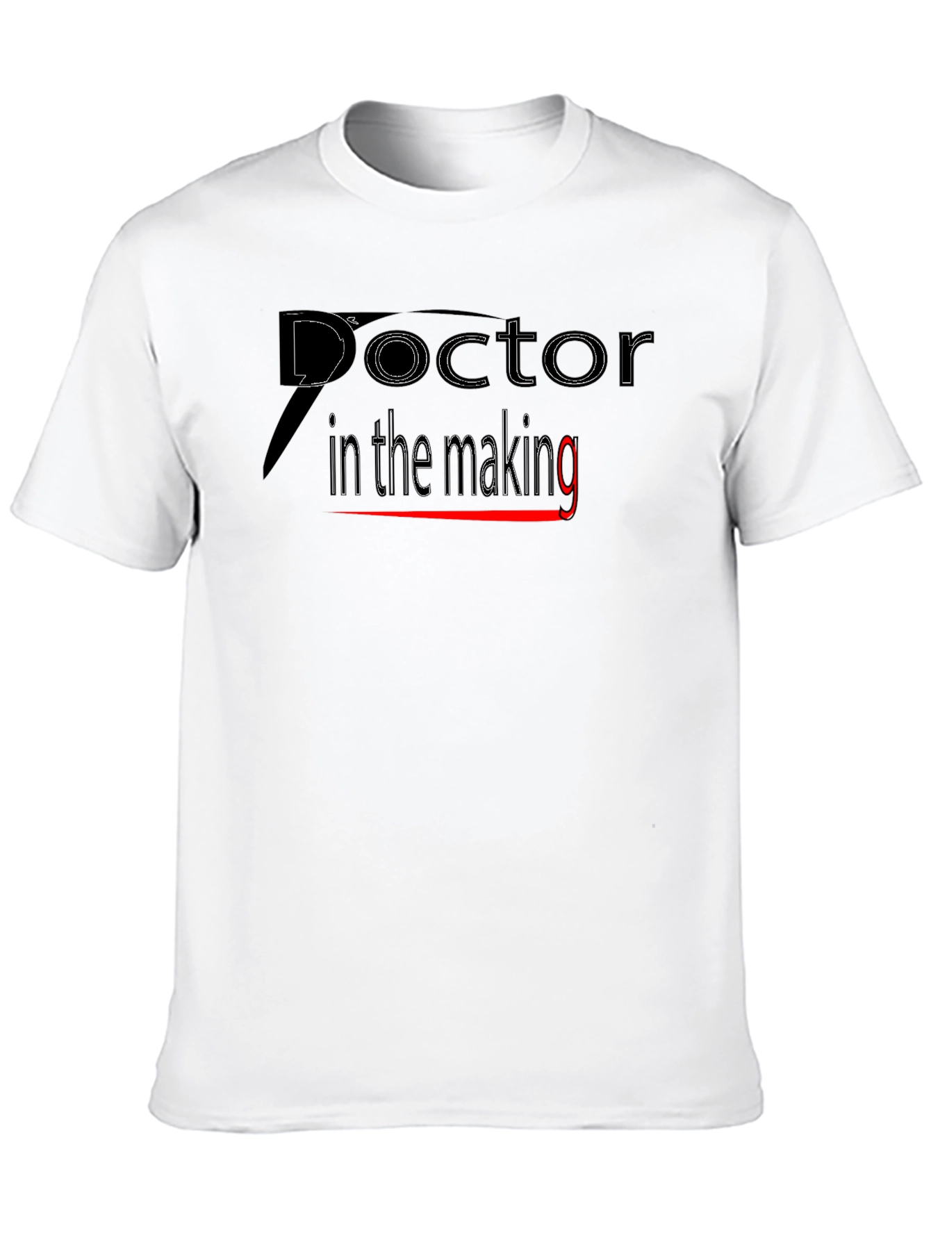 Doctor in the Making Black T-Shirt