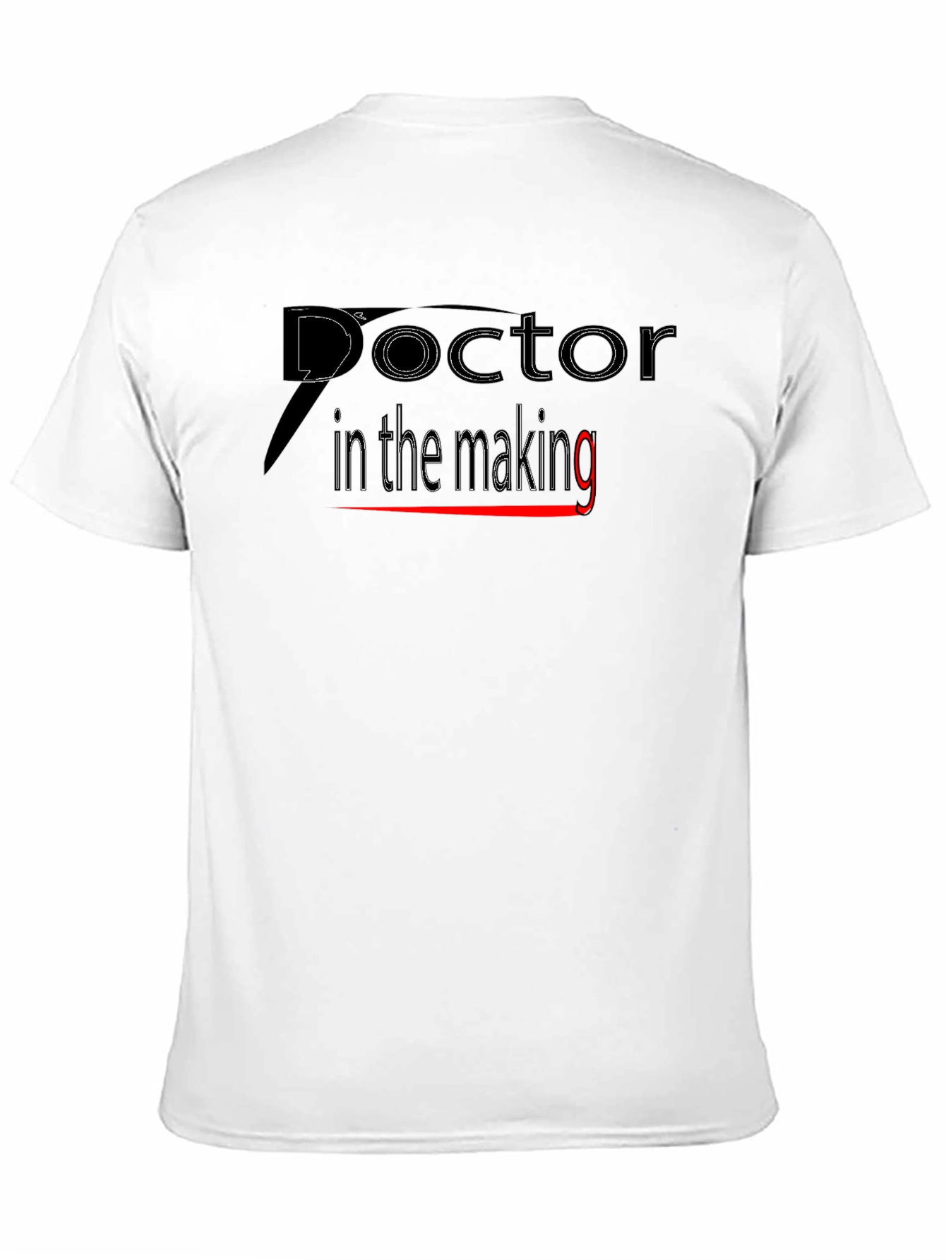 Doctor in the Making Black T-Shirt