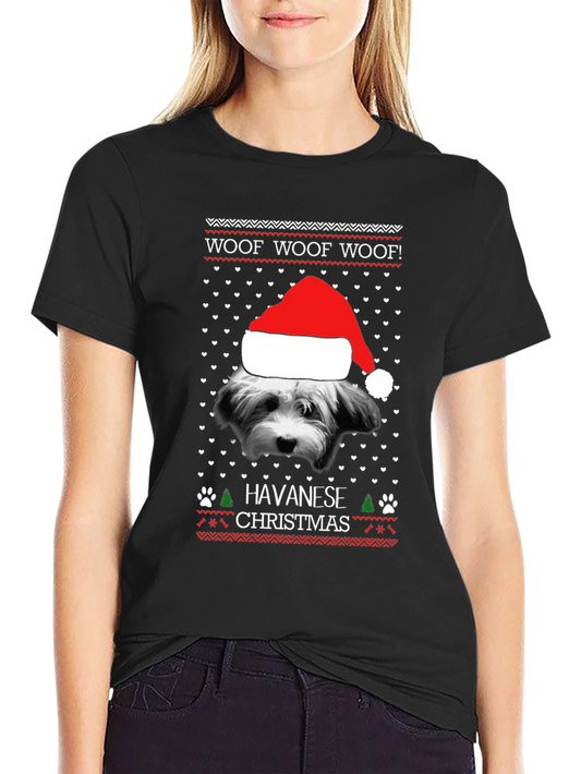 Havanese Christmas T-Shirt