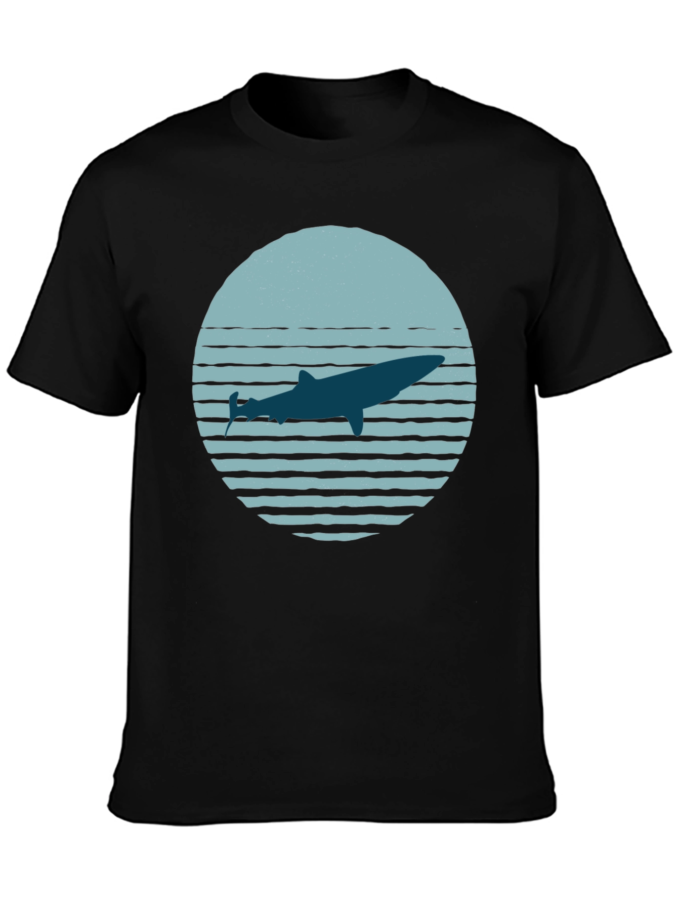 Whale Graphic Tee - Retro Style