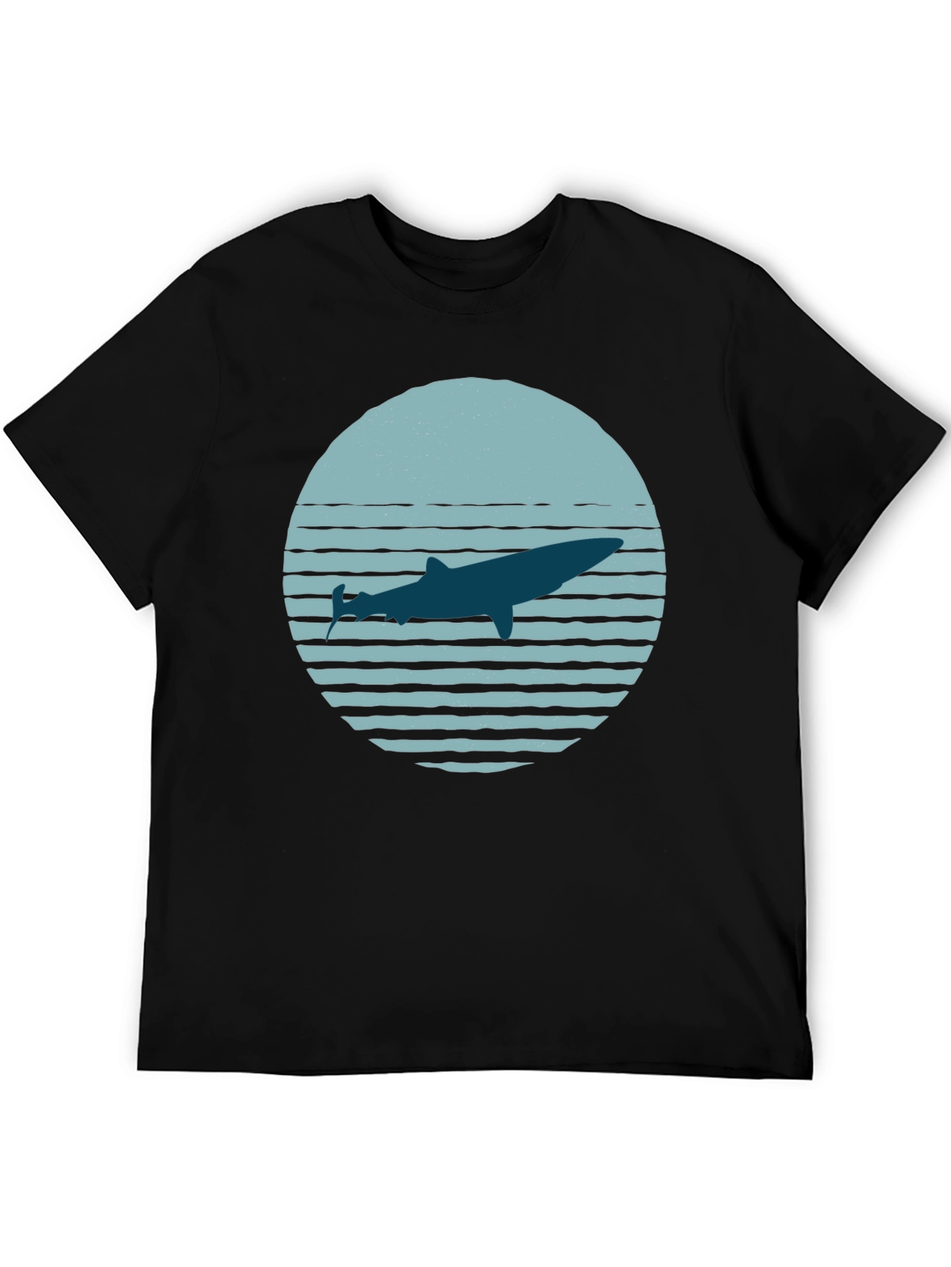 Whale Graphic Tee - Retro Style