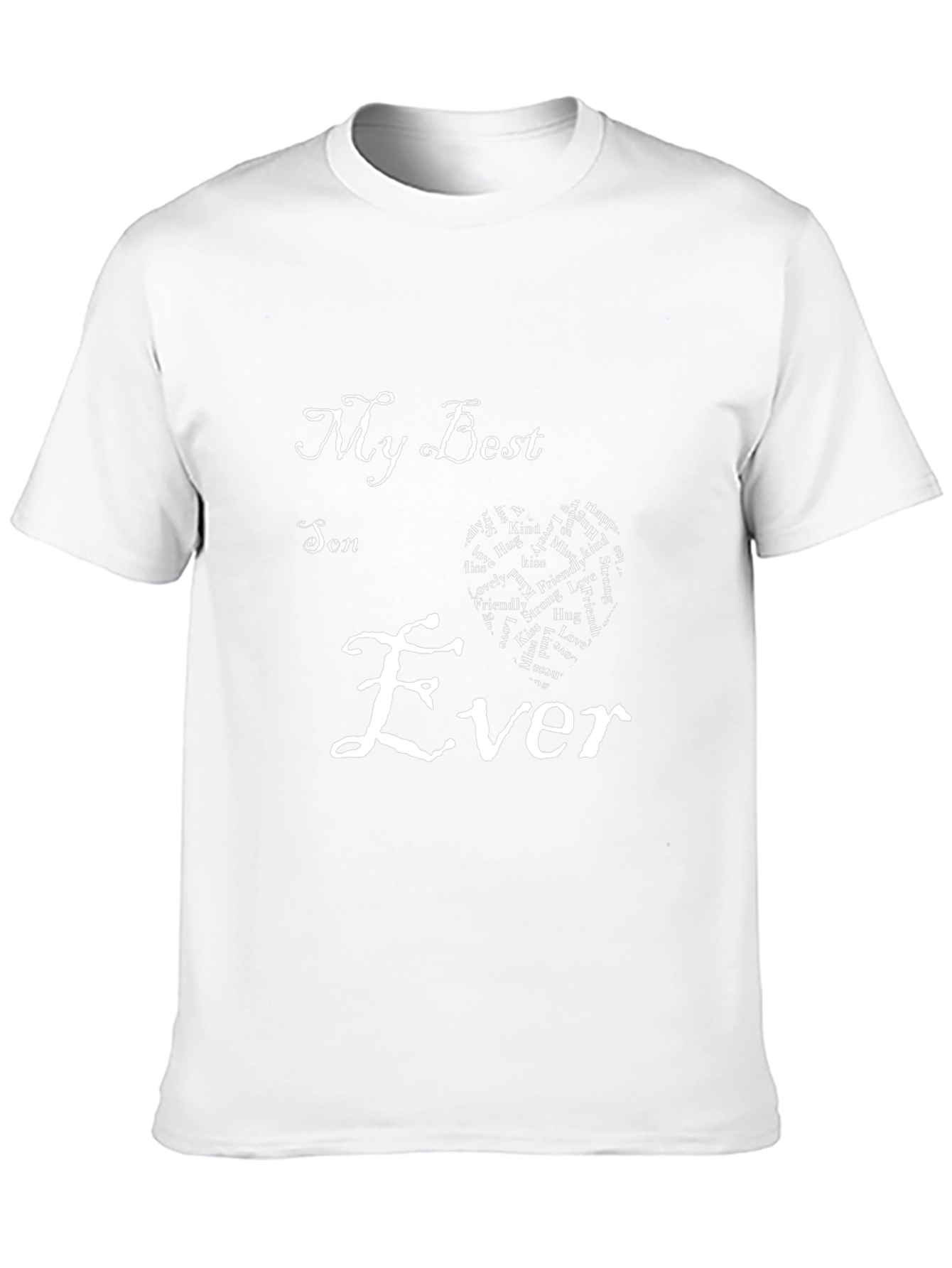 My Best Son Ever Black Graphic Tee