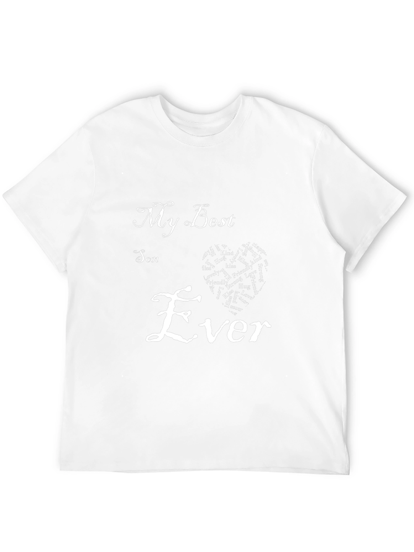 My Best Son Ever Black Graphic Tee