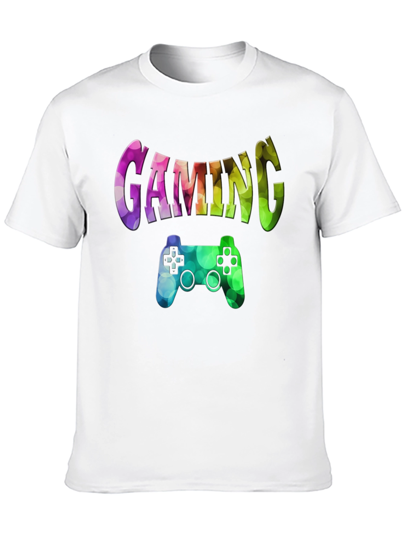 Gaming Controller Graphic Print T-Shirt