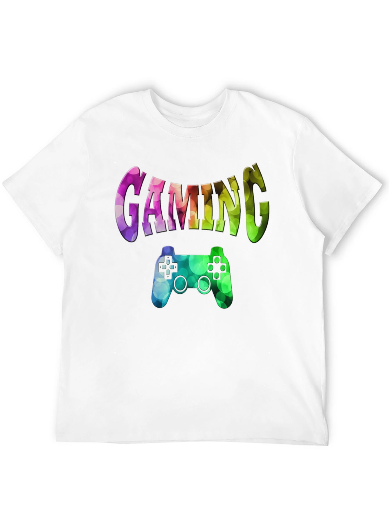 Gaming Controller Graphic Print T-Shirt