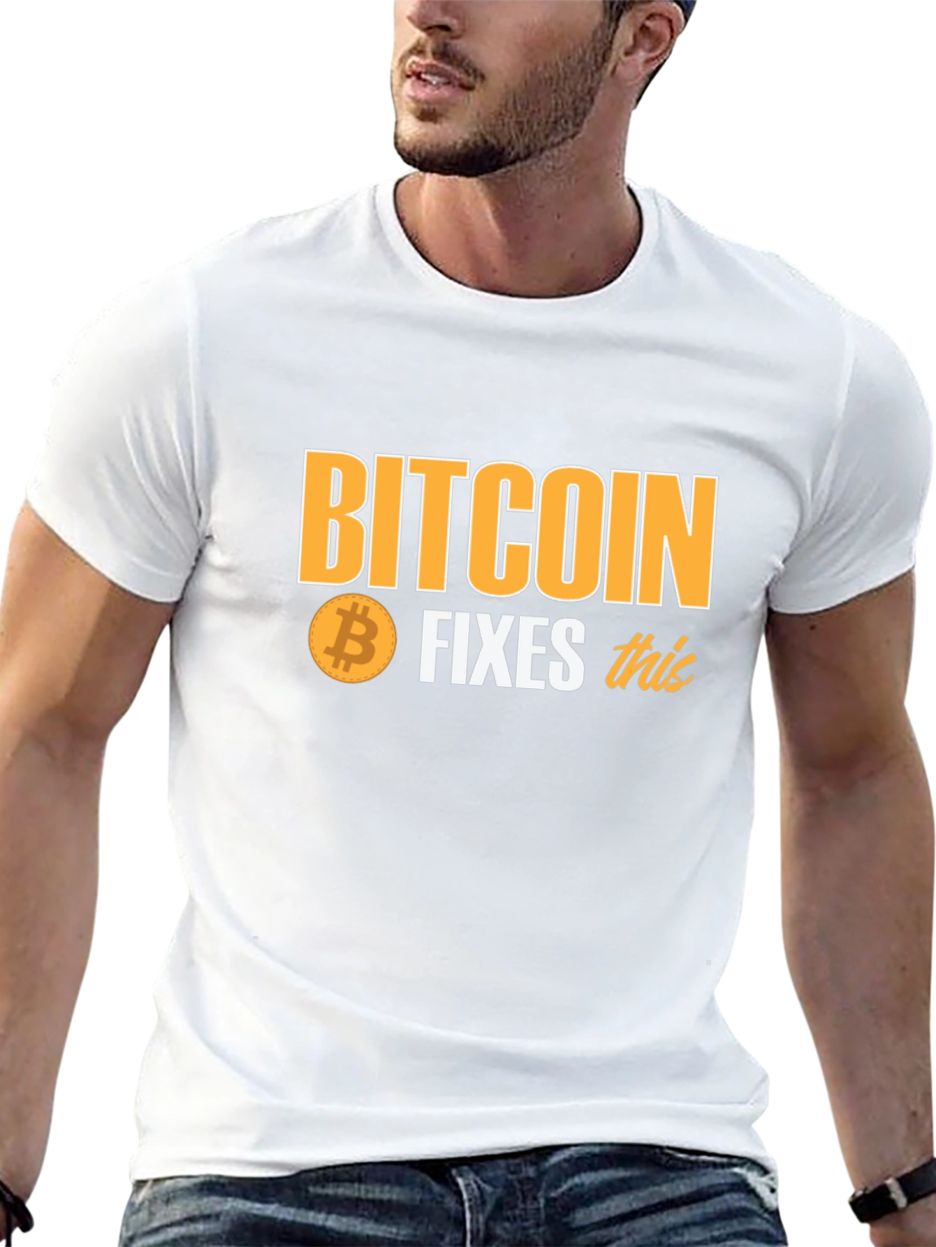 Bitcoin Fixes This Black T-Shirt