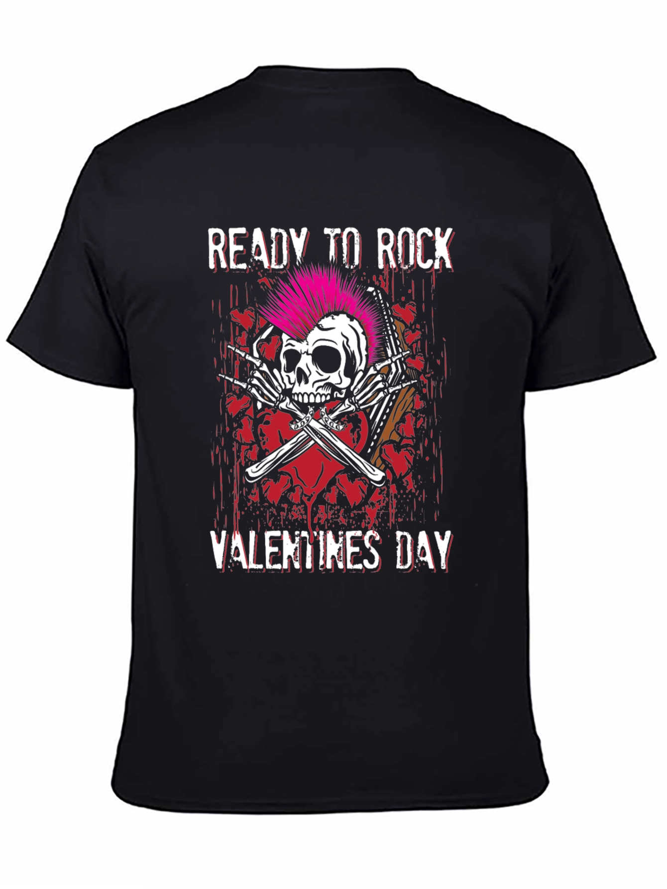 Ready to Rock Valentines Day T-Shirt