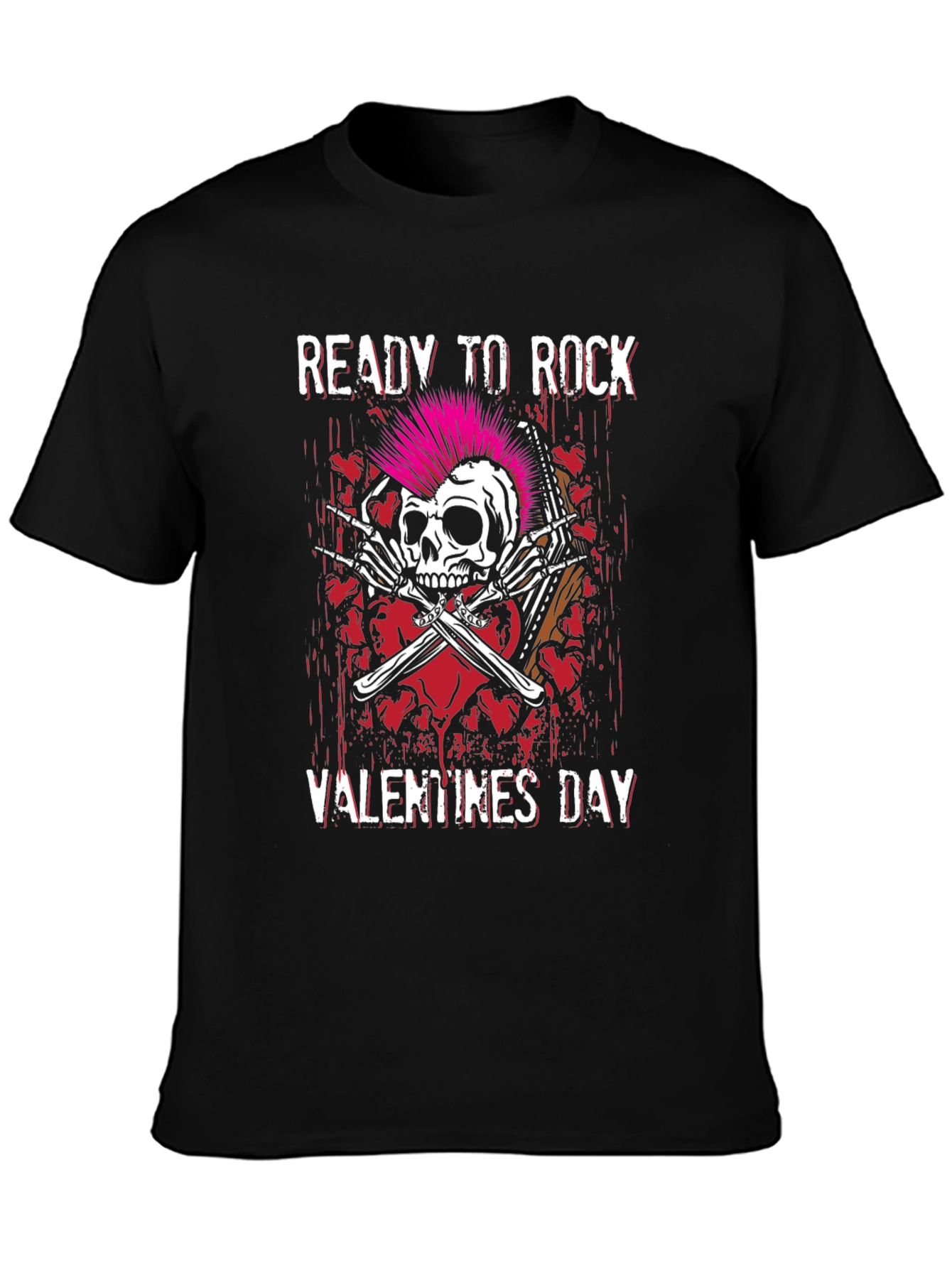 Ready to Rock Valentines Day T-Shirt
