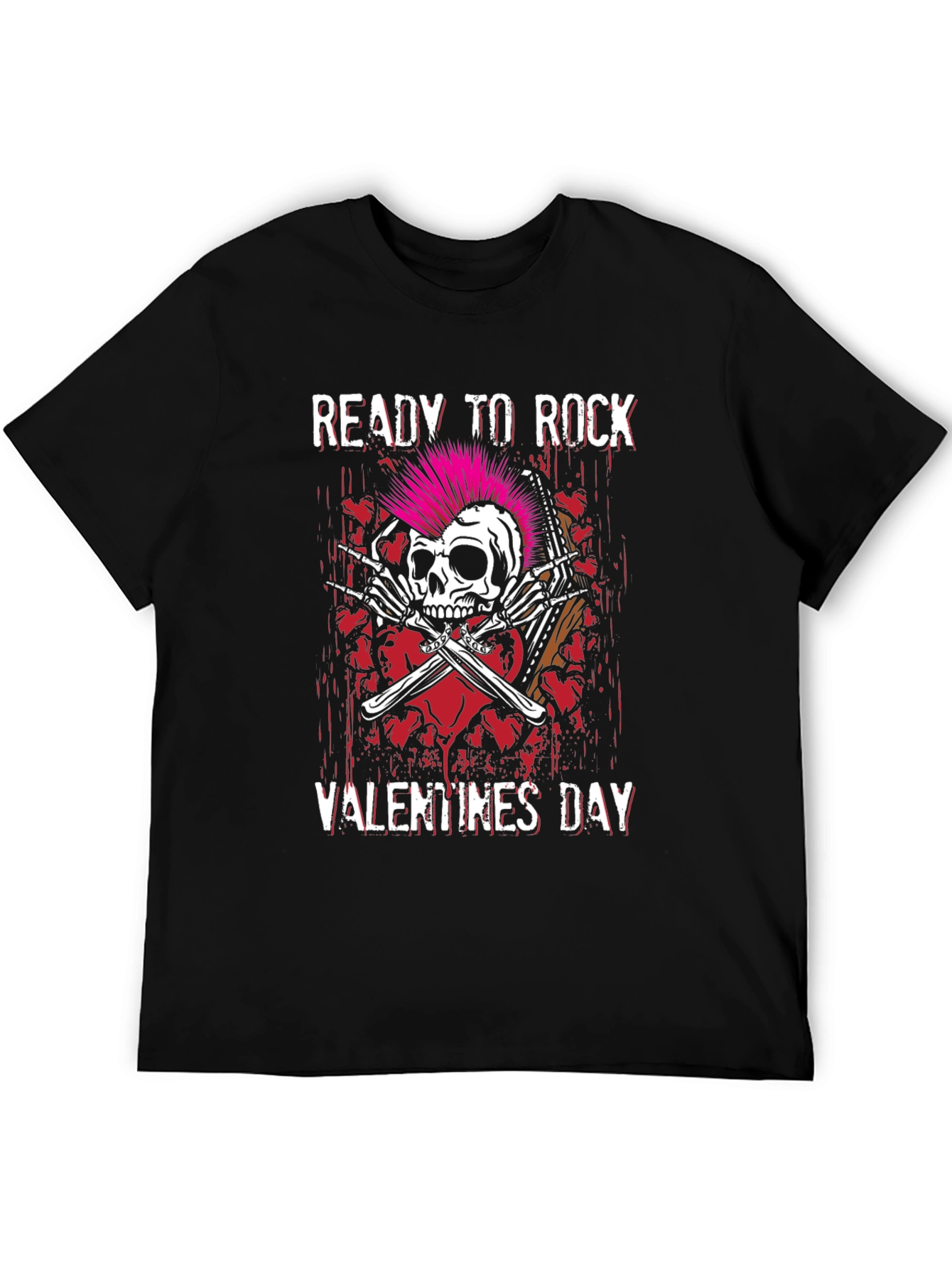Ready to Rock Valentines Day T-Shirt