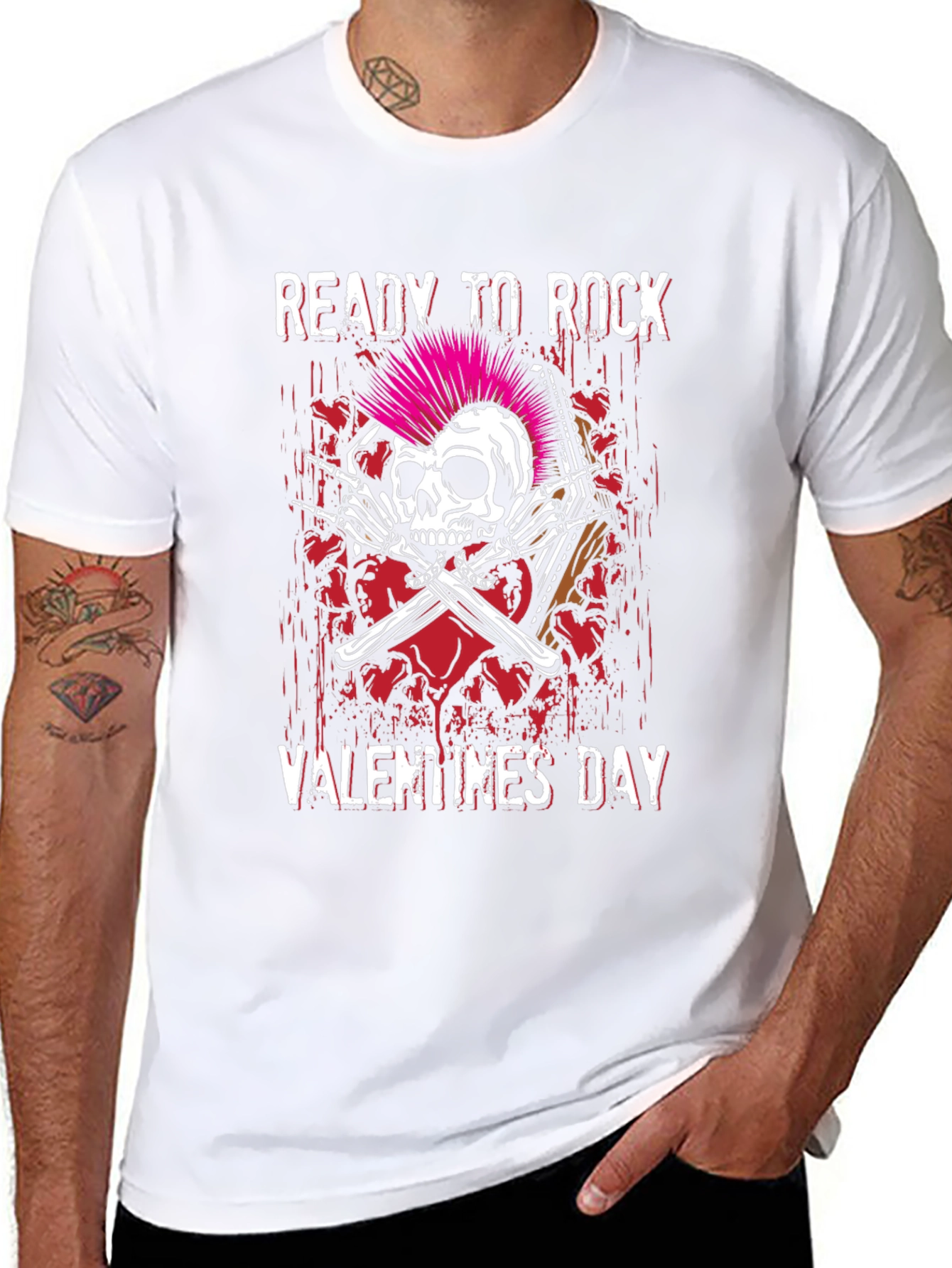 Ready to Rock Valentines Day T-Shirt