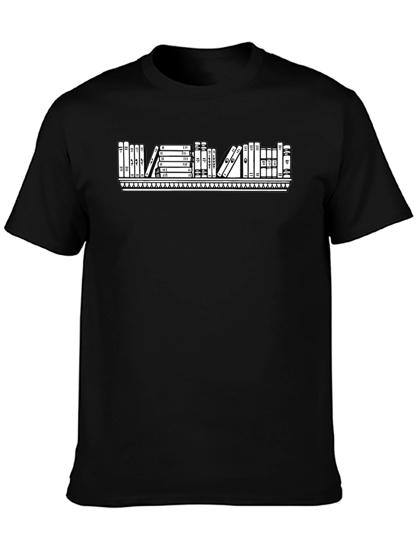 Bookshelf T-Shirt - Book Lover Tee