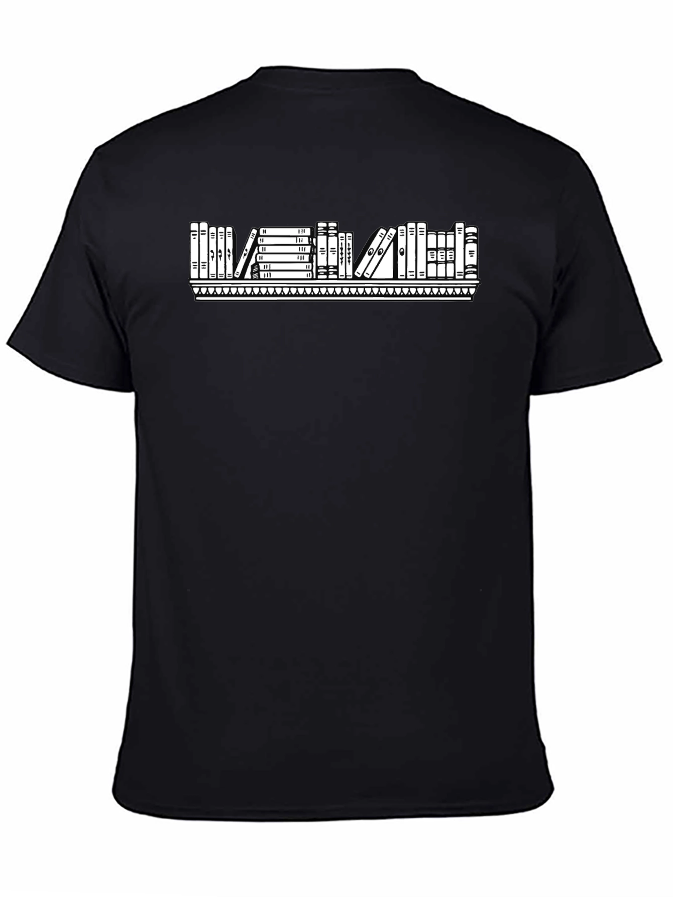 Bookshelf T-Shirt - Book Lover Tee