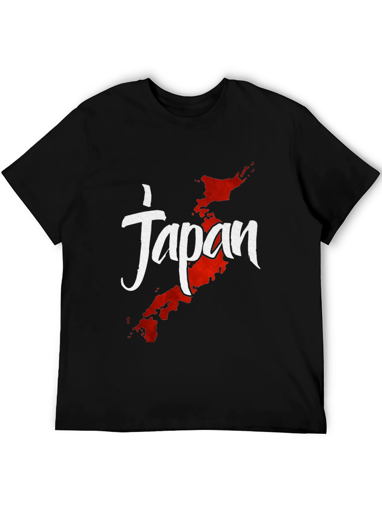 Japan Map Graphic Tee - Stylish Travel Shirt