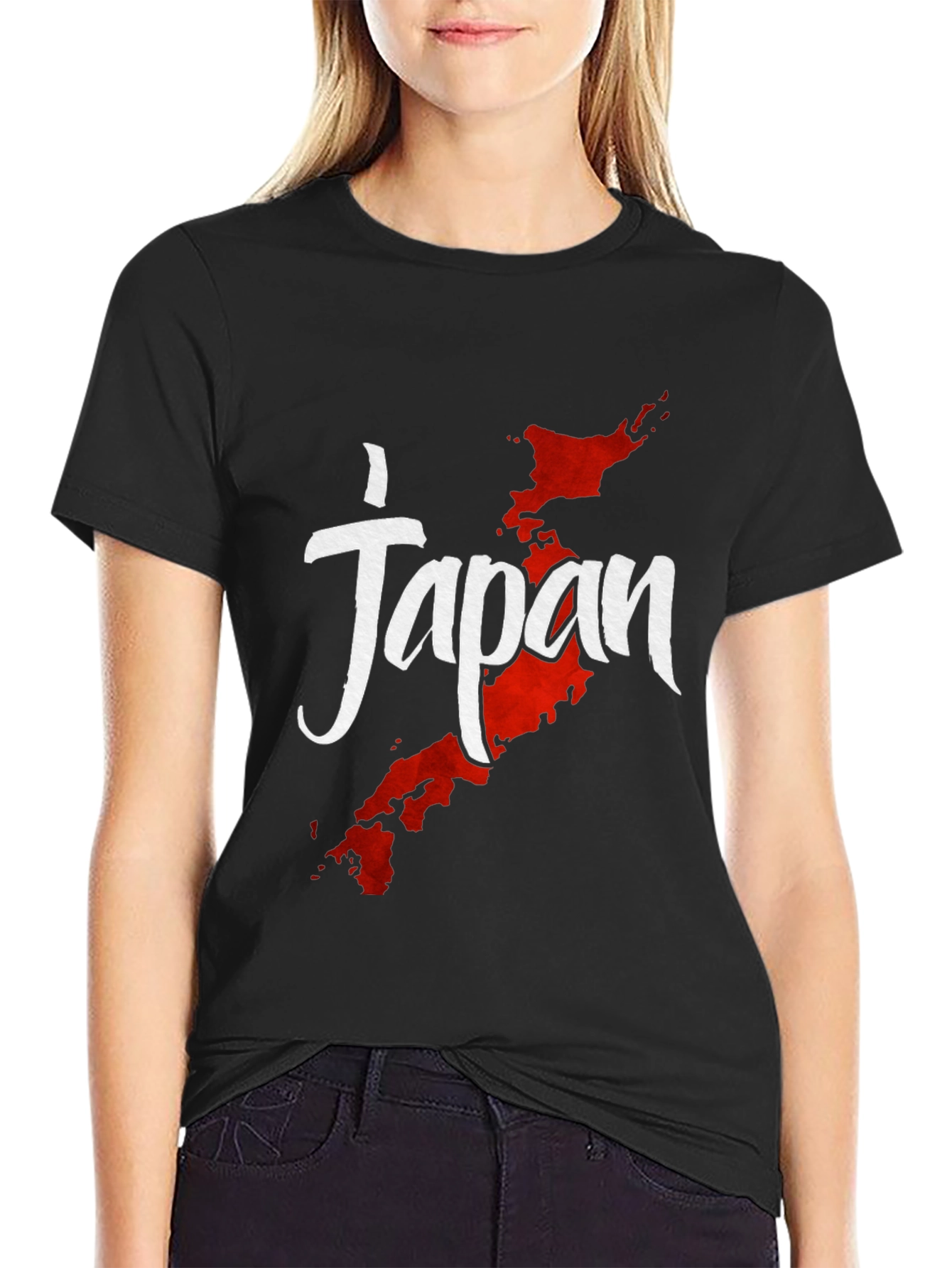Japan Map Graphic Tee - Stylish Travel Shirt