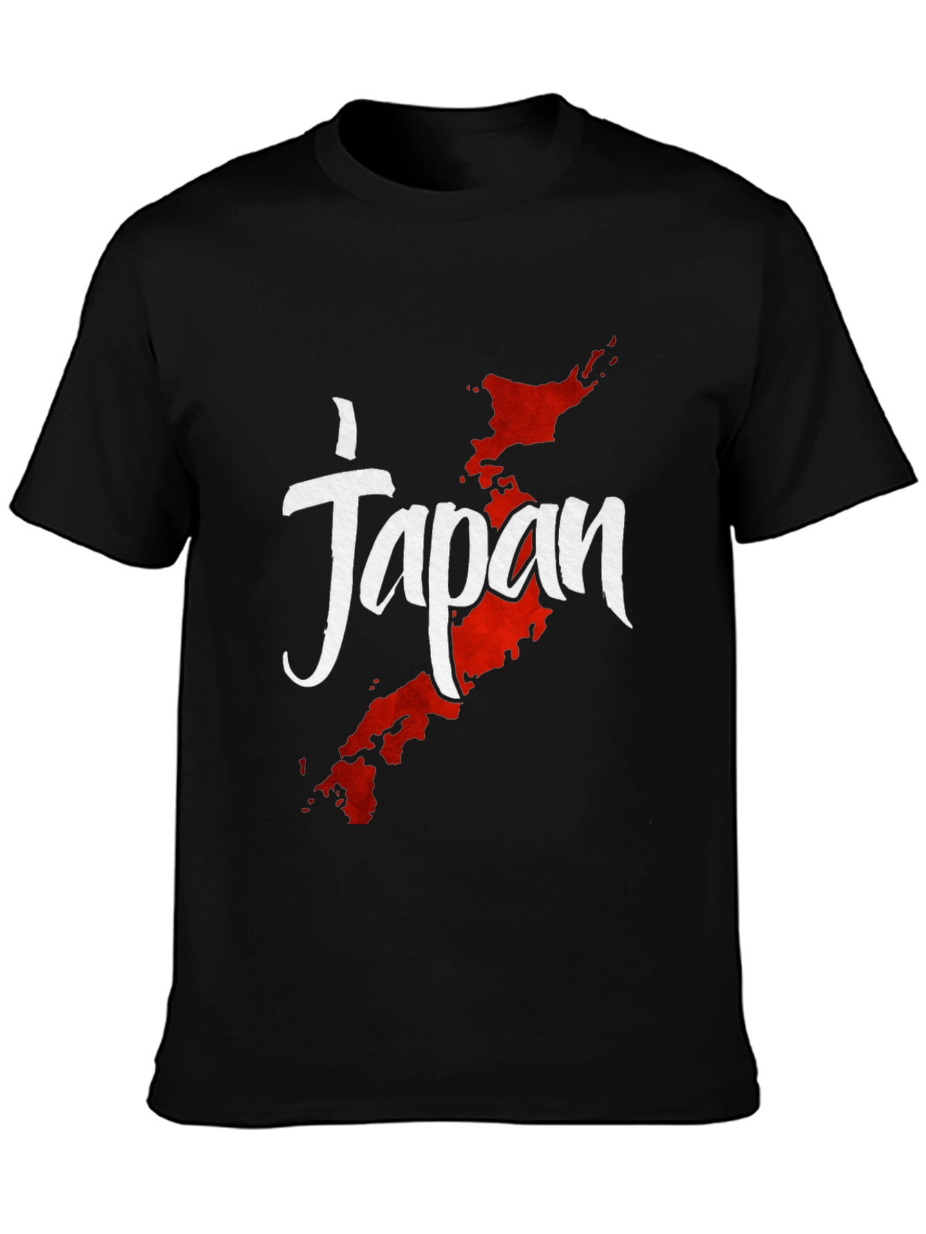 Japan Map Graphic Tee - Stylish Travel Shirt