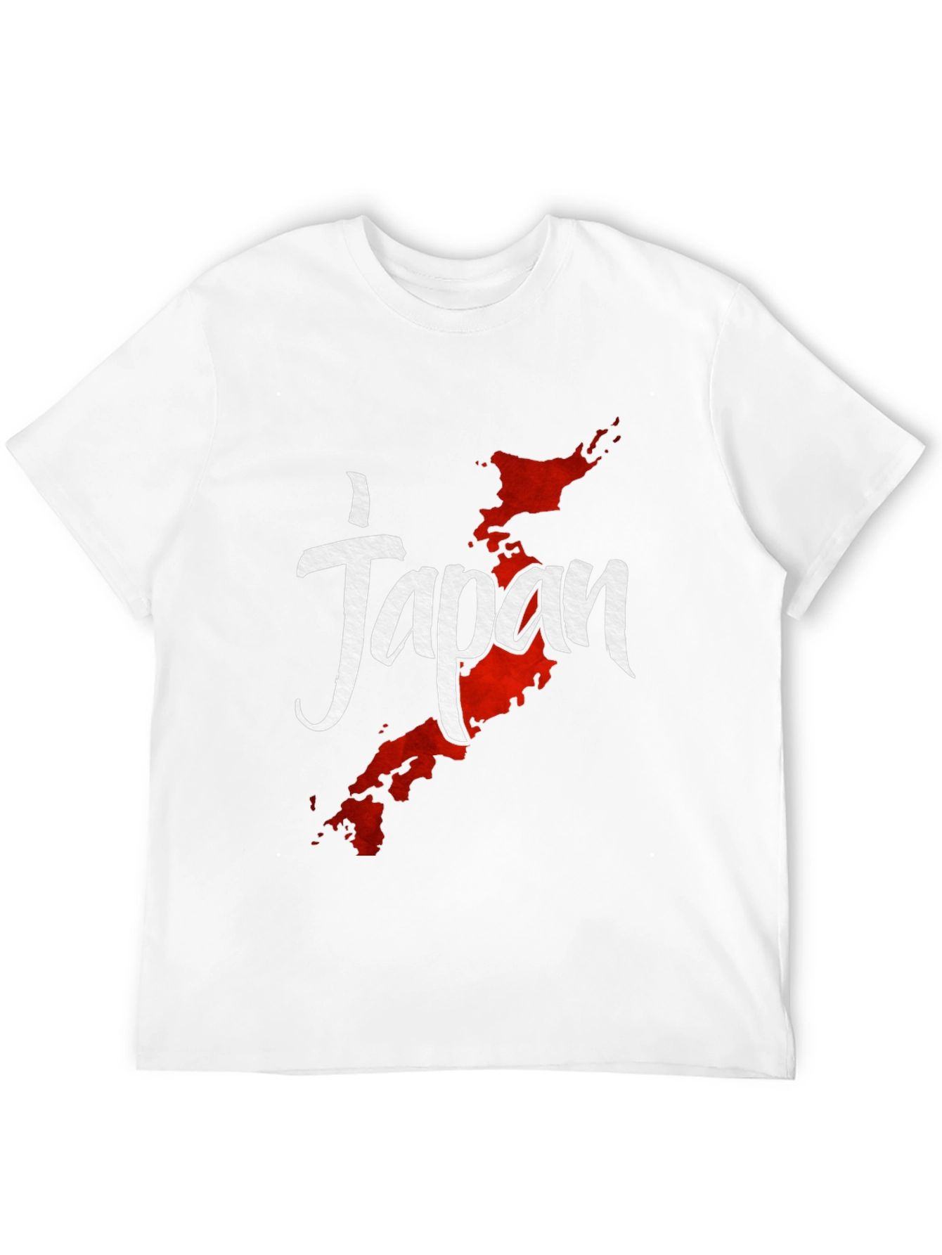 Japan Map Graphic Tee - Stylish Travel Shirt