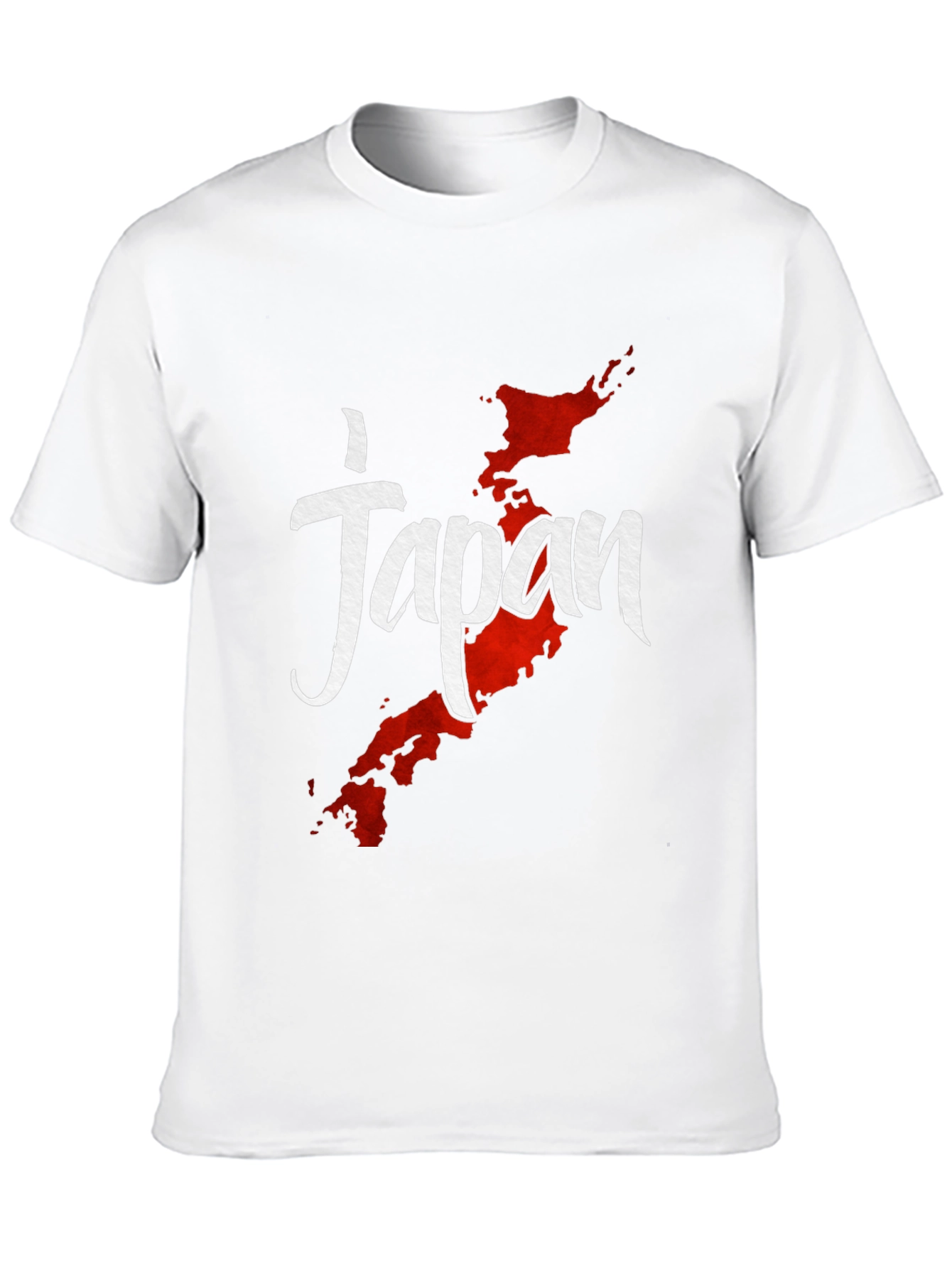Japan Map Graphic Tee - Stylish Travel Shirt