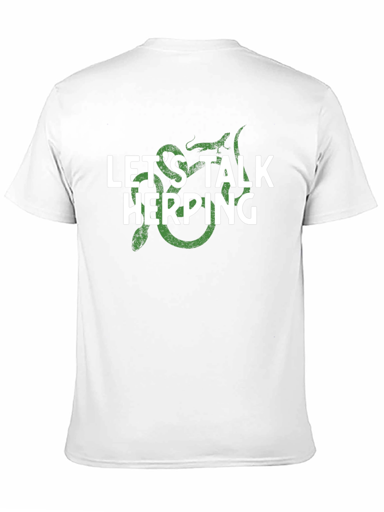 Lets Talk Herping Graphic T-Shirt - Reptile Lover Tee
