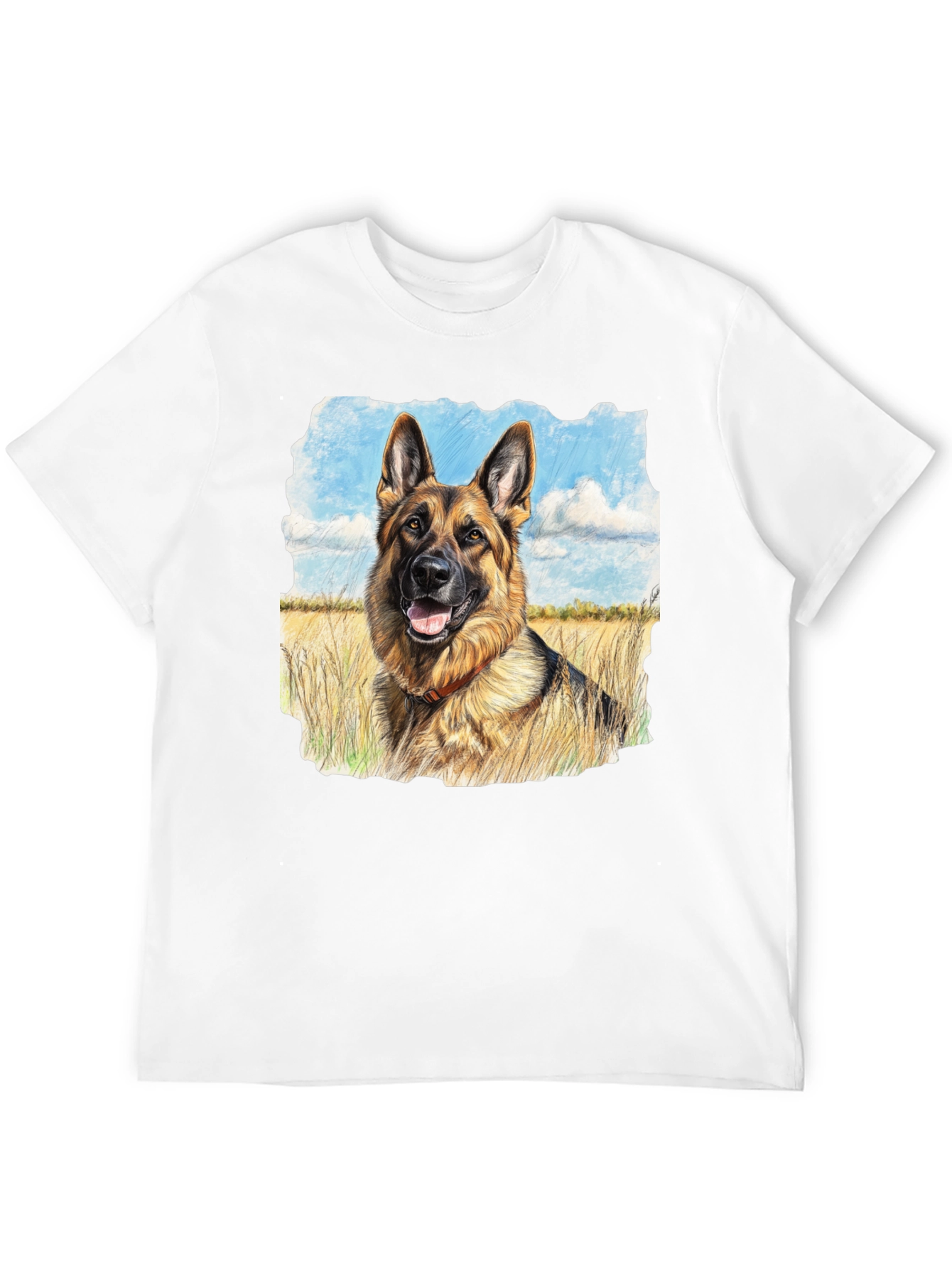 German Shepherd Portrait T-Shirt
