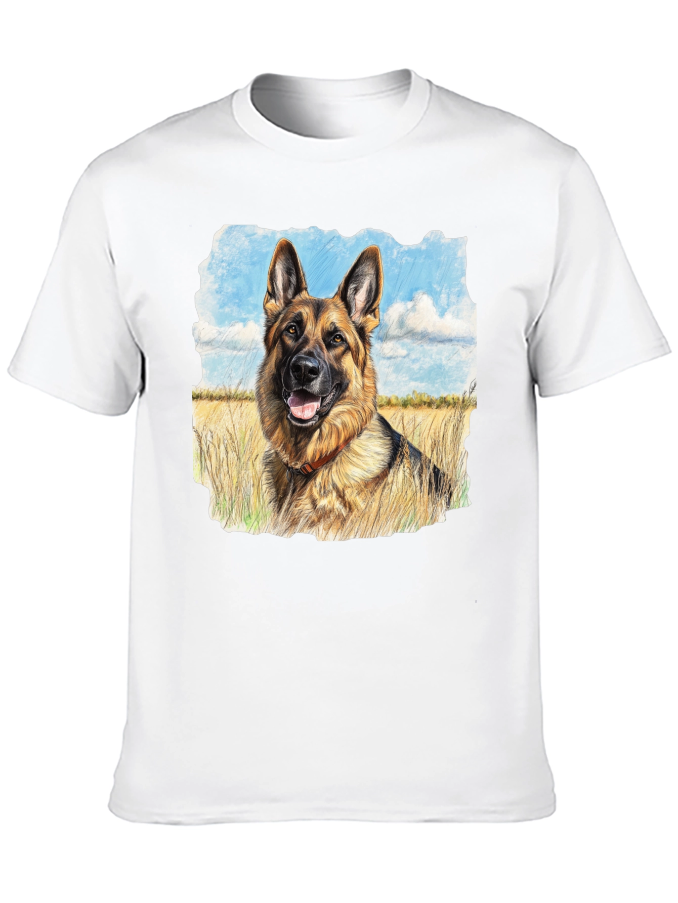 German Shepherd Portrait T-Shirt