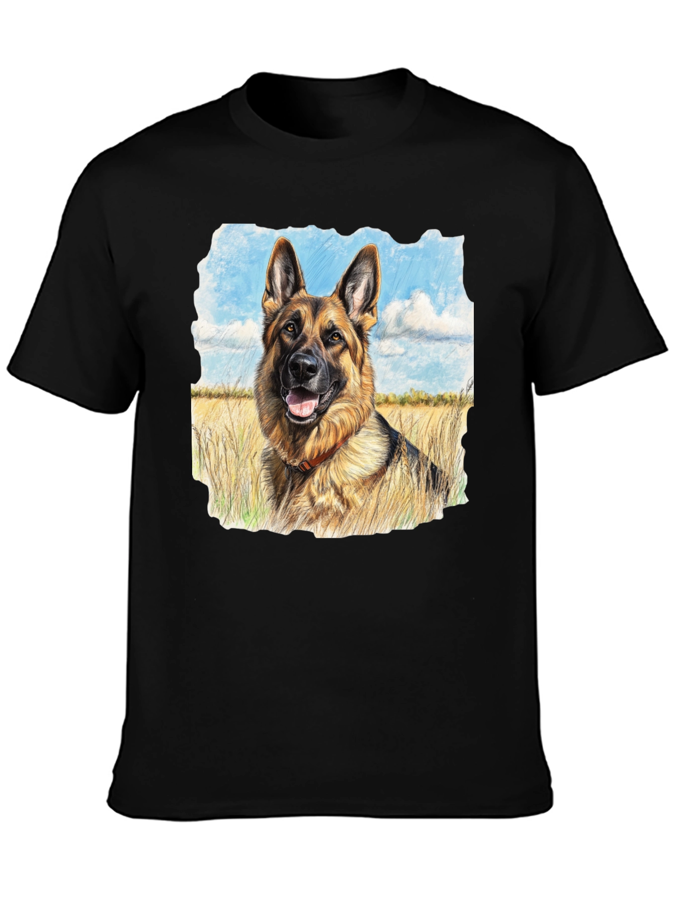 German Shepherd Portrait T-Shirt
