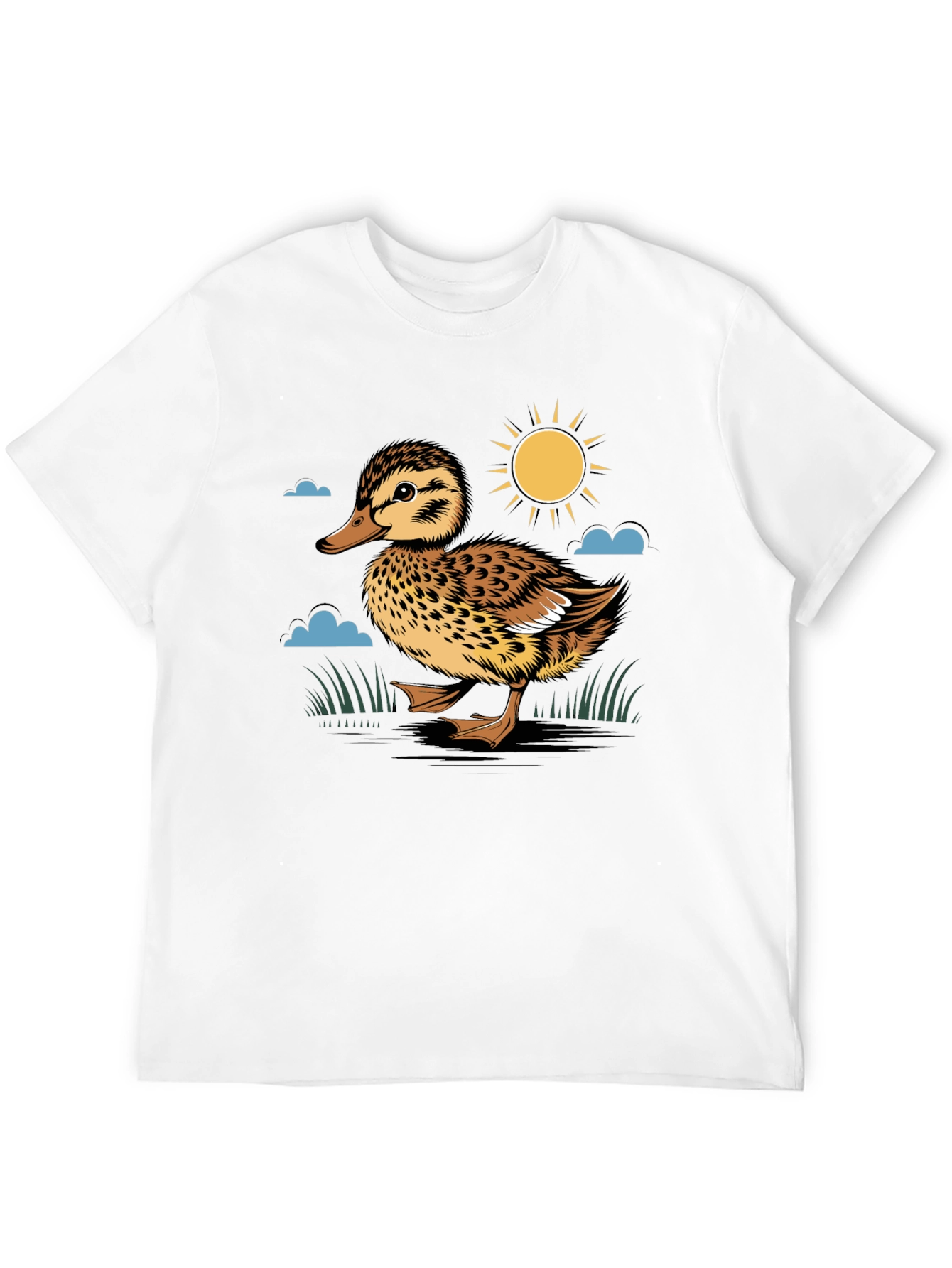 Duckling Graphic Print Tee