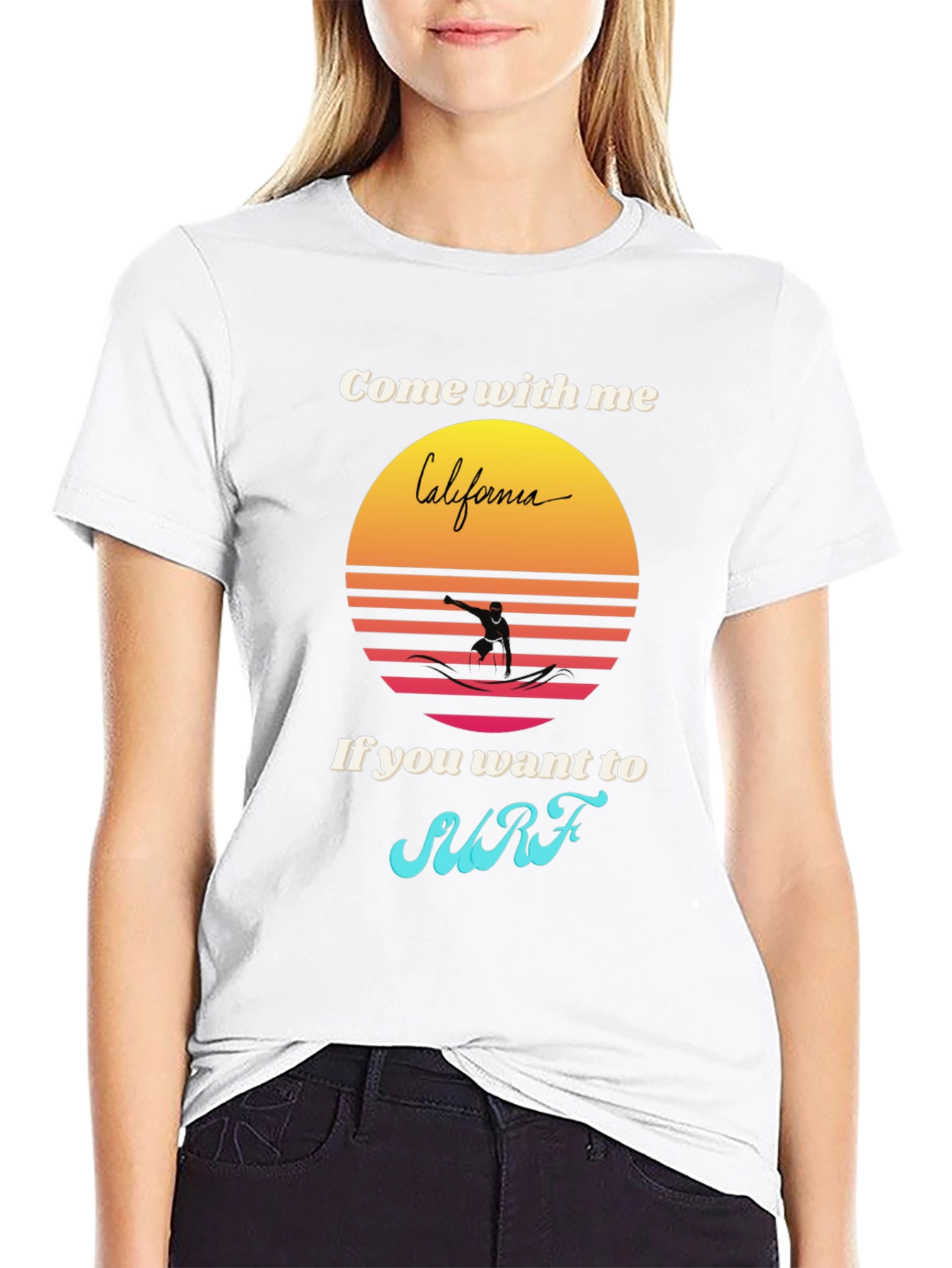 California Surfer T-Shirt - Come With Me