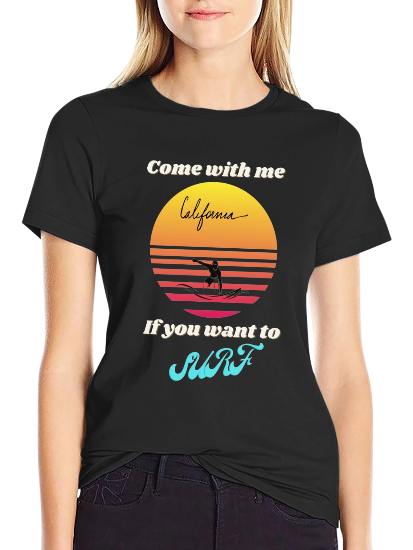 California Surfer T-Shirt - Come With Me