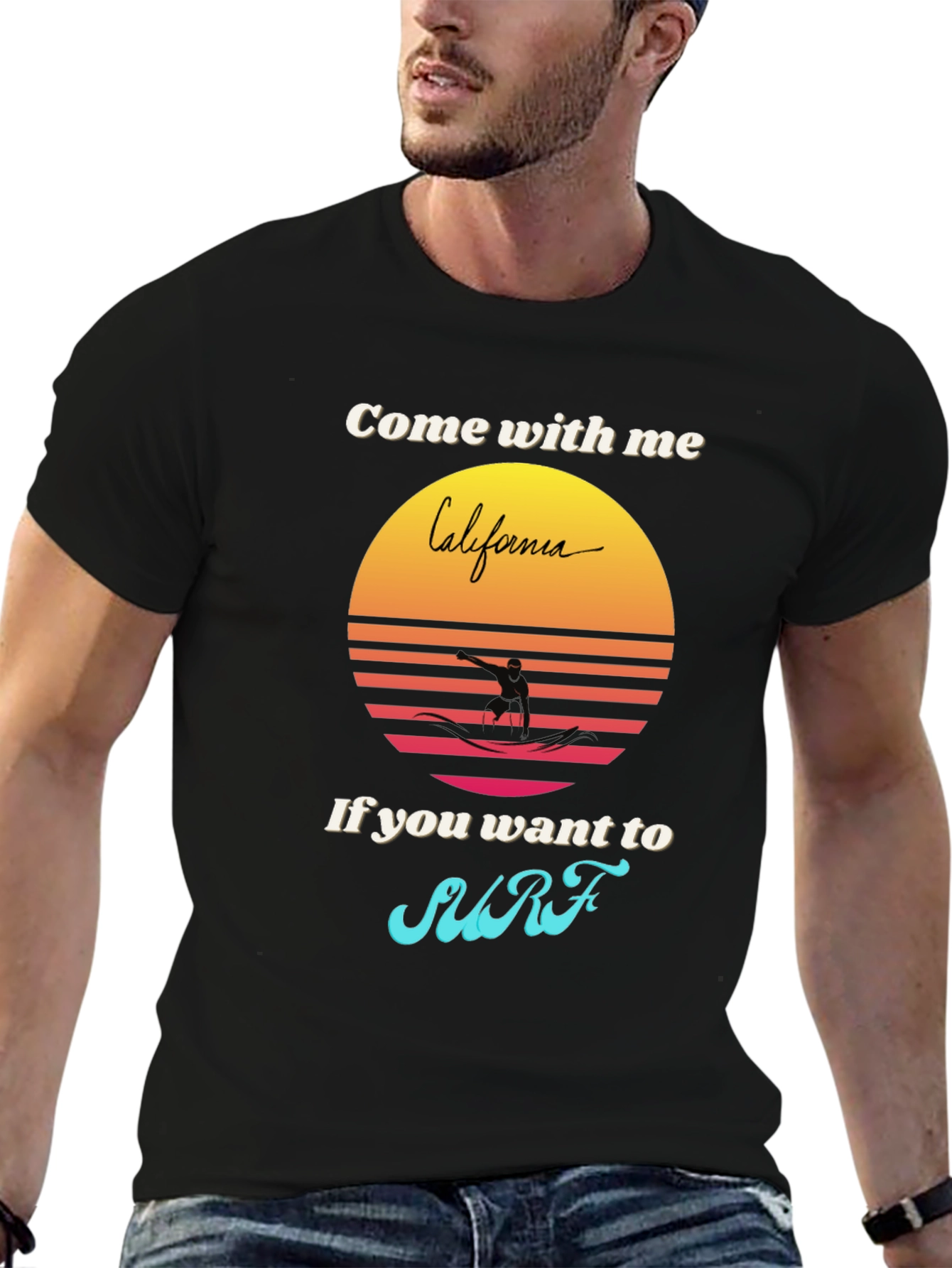 California Surfer T-Shirt - Come With Me