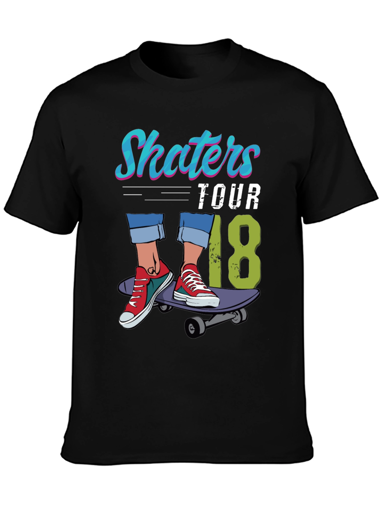 Skaters Tour Graphic T-Shirt