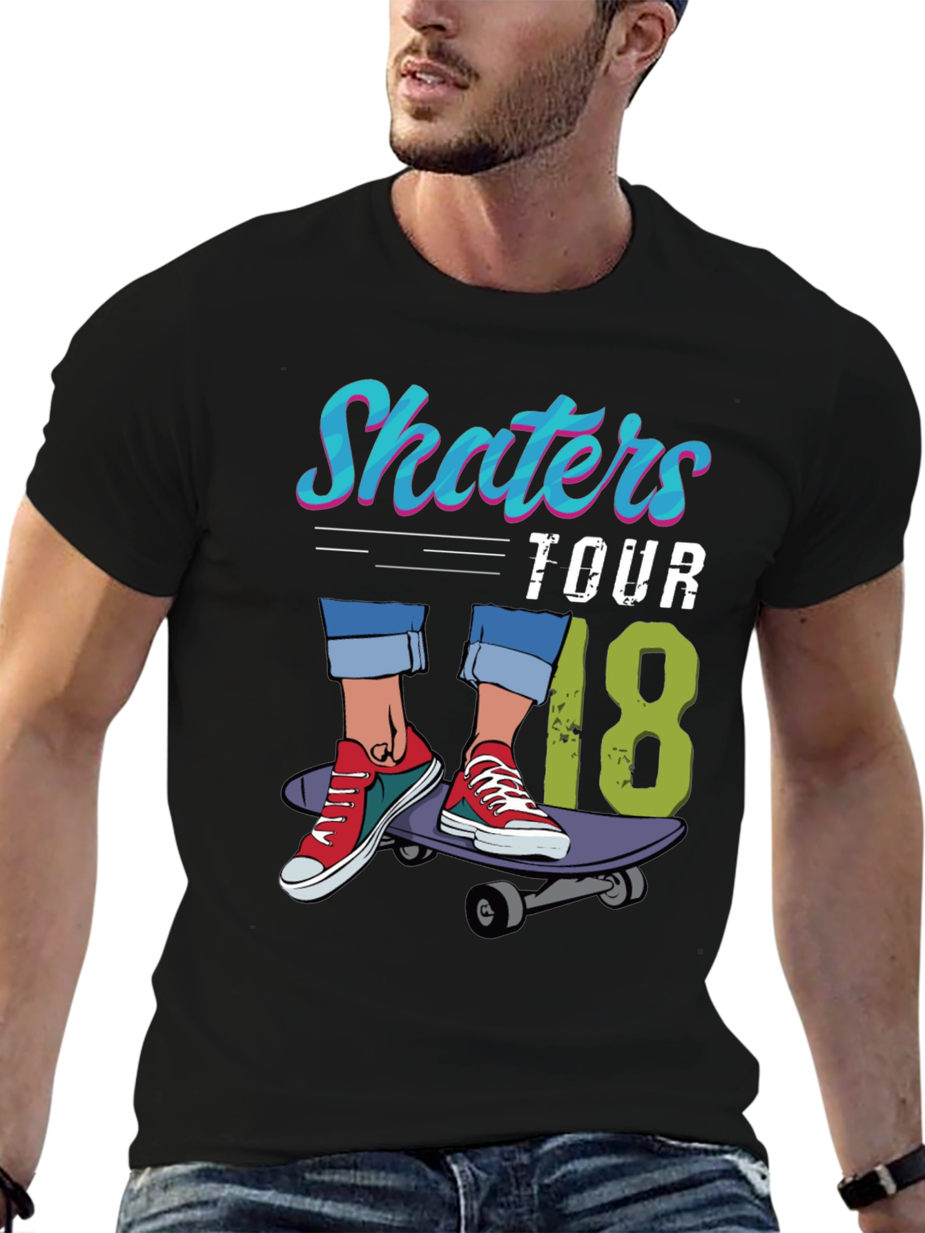 Skaters Tour Graphic T-Shirt