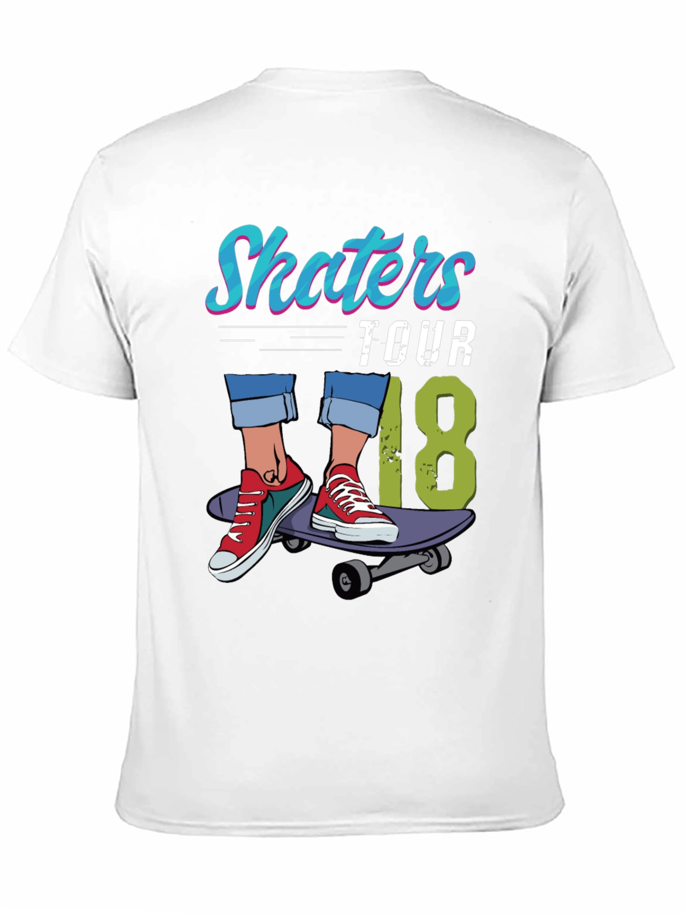 Skaters Tour Graphic T-Shirt