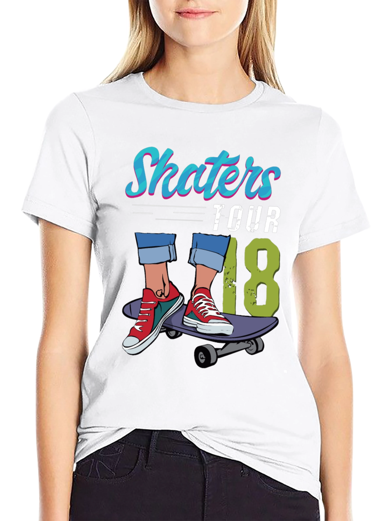 Skaters Tour Graphic T-Shirt