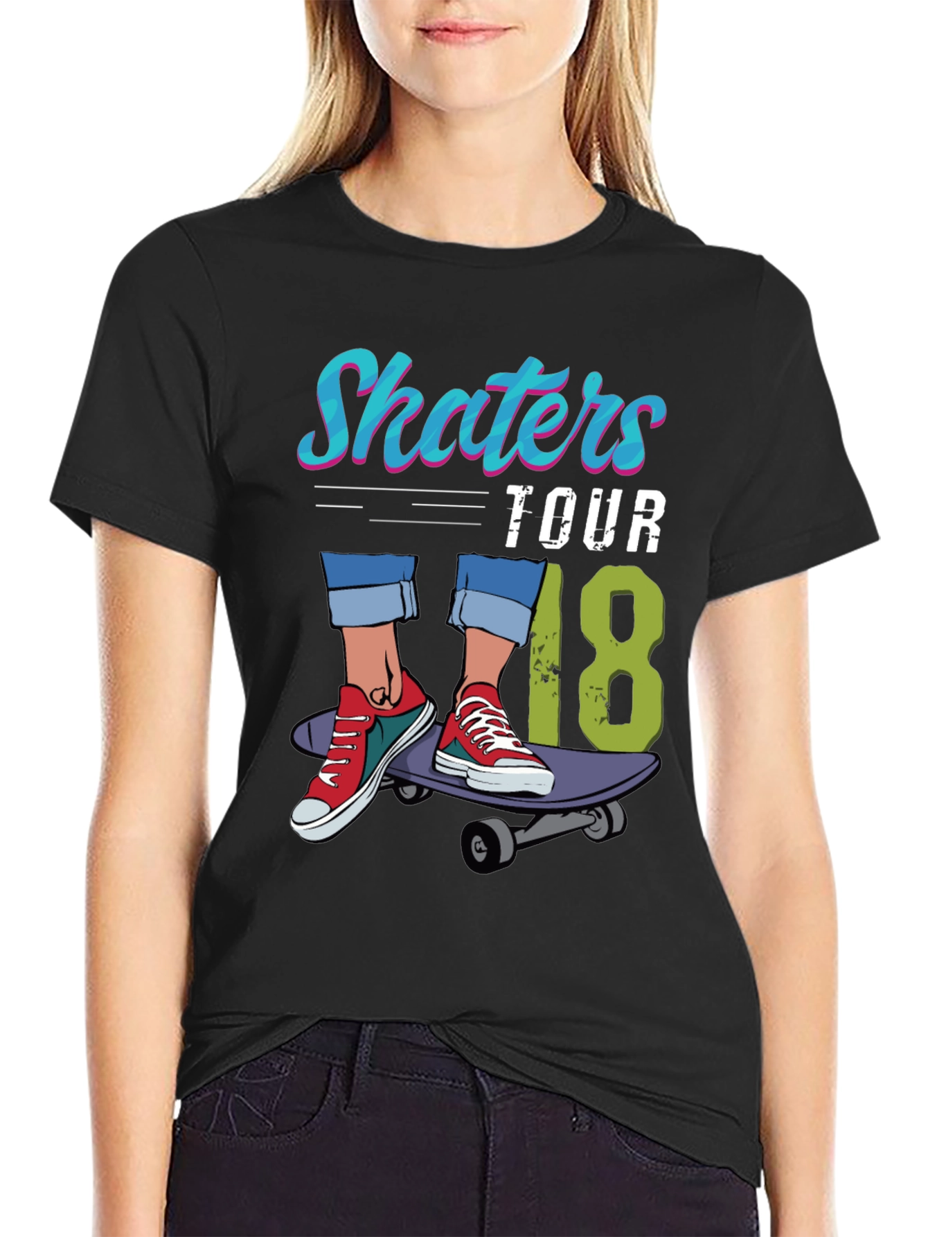 Skaters Tour Graphic T-Shirt