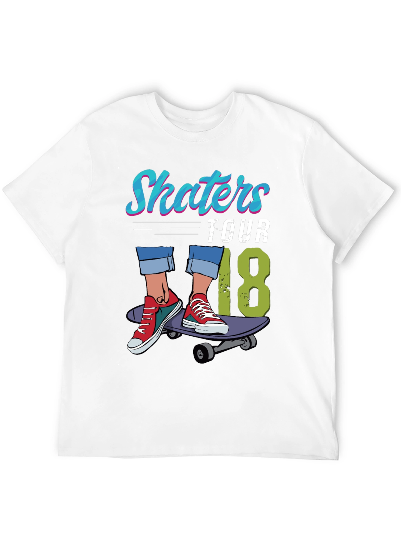 Skaters Tour Graphic T-Shirt