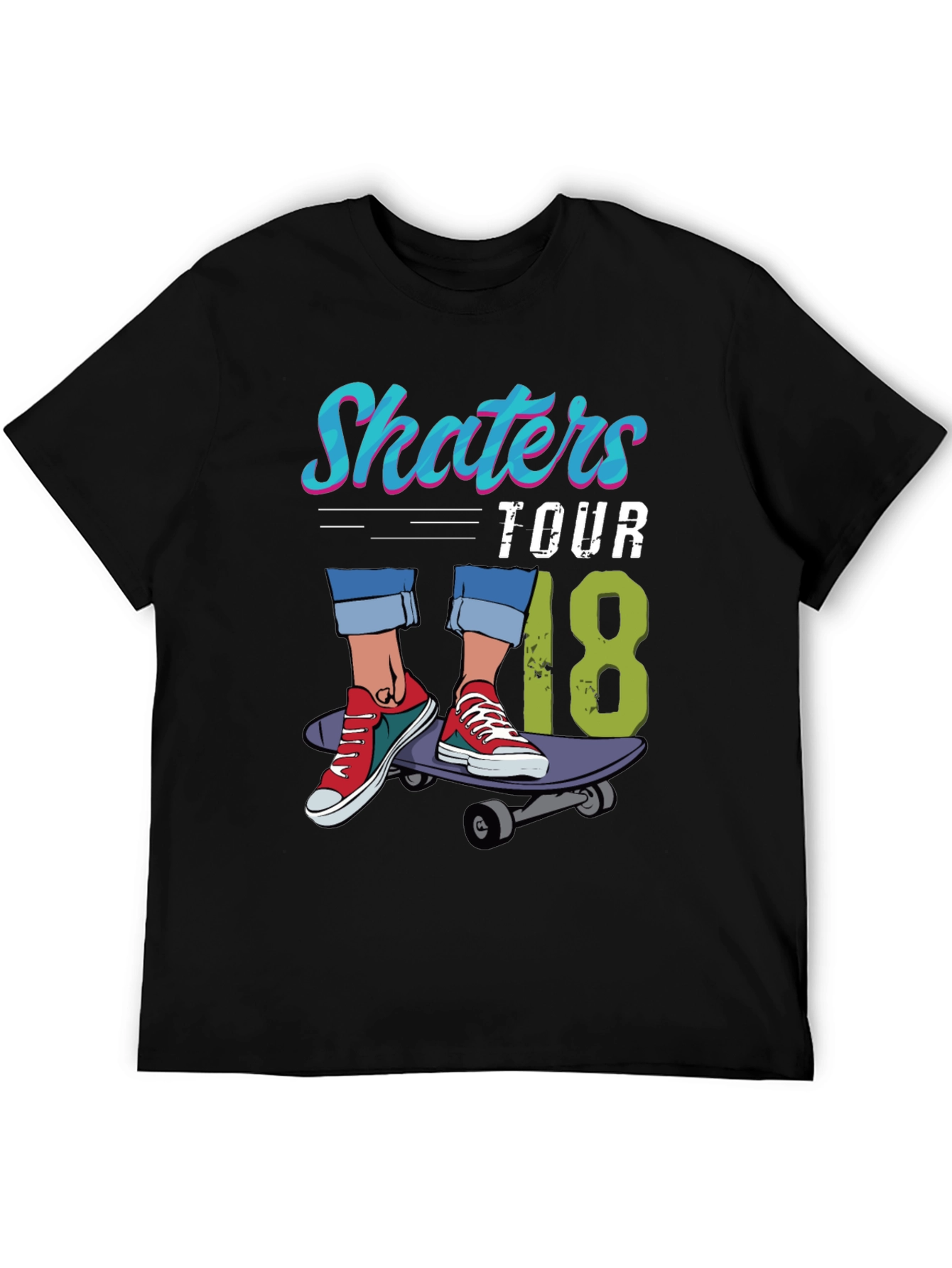 Skaters Tour Graphic T-Shirt