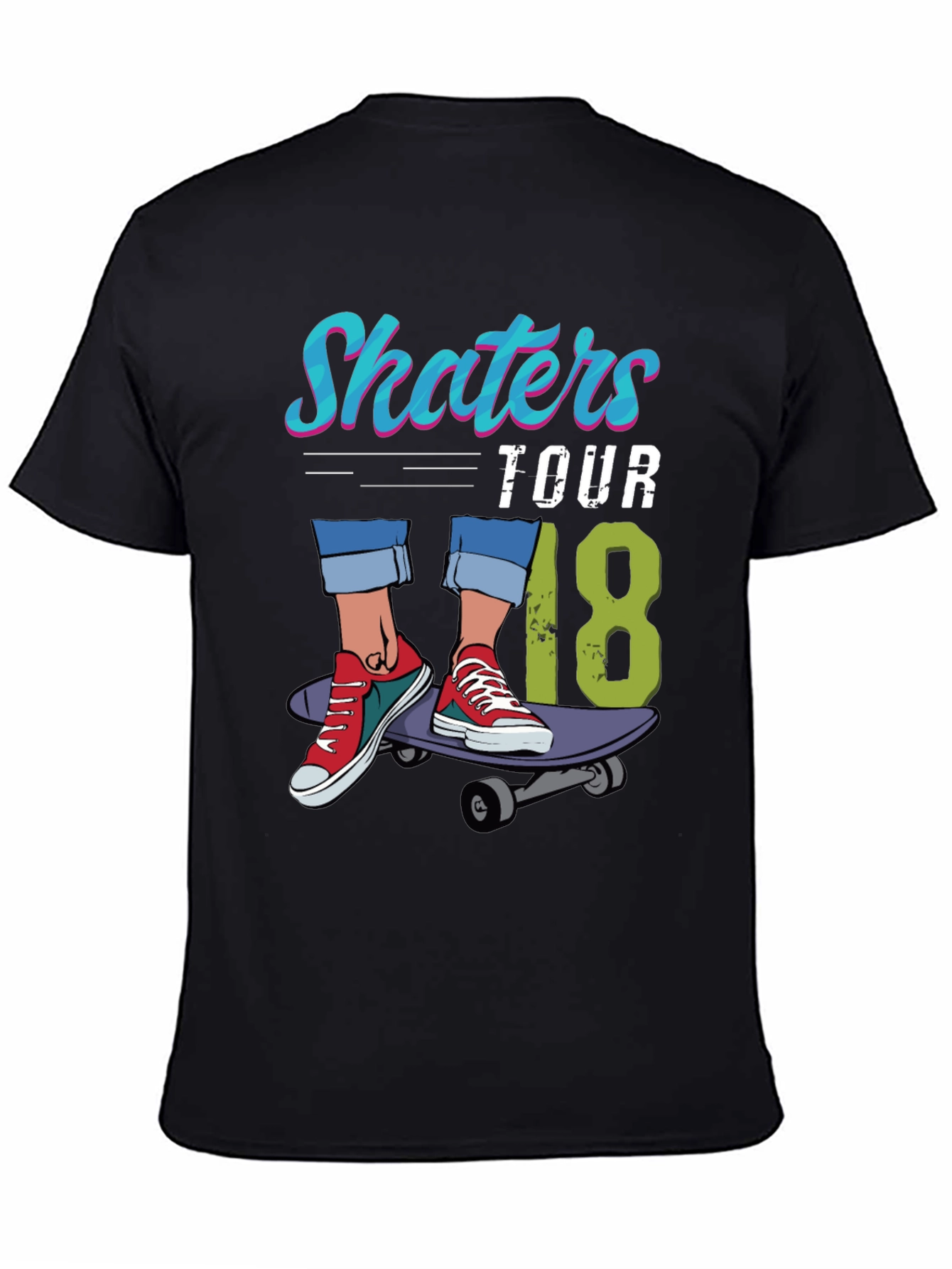 Skaters Tour Graphic T-Shirt