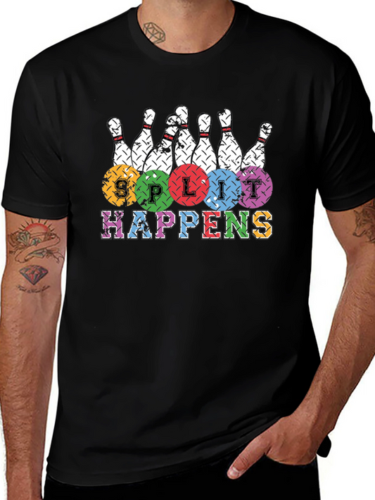 Split Happens Bowling T-Shirt