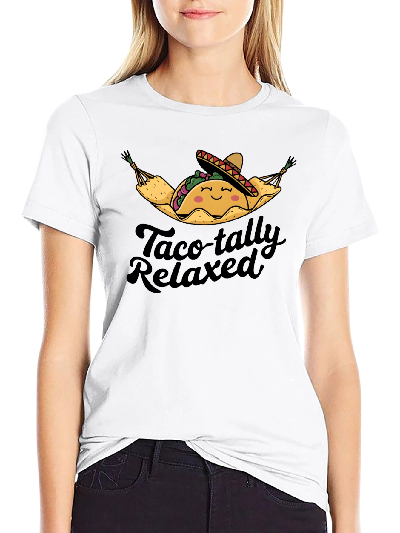 Taco-tally Relaxed T-Shirt - Funny Graphic Tee