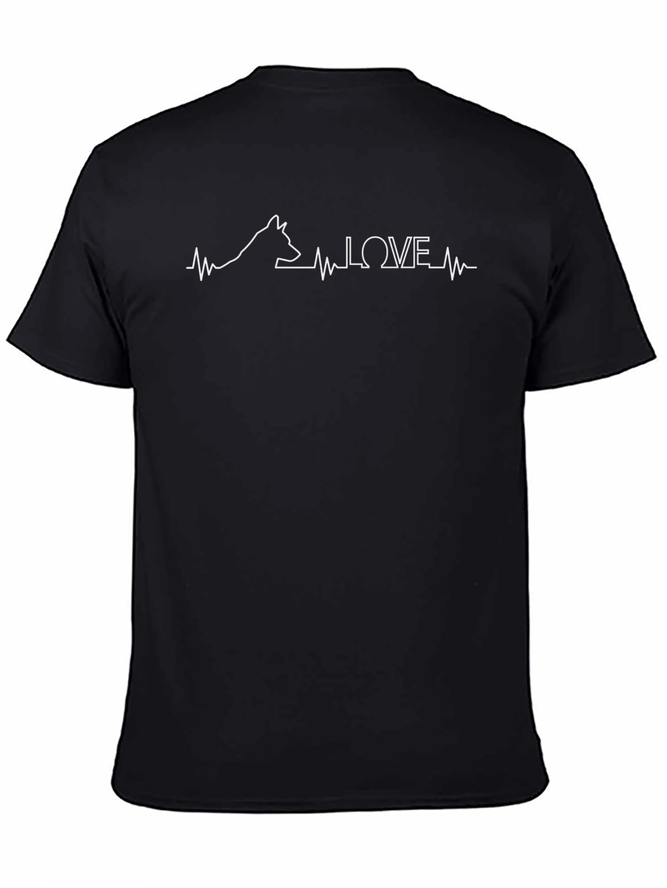 Dog Lover Heartbeat T-Shirt