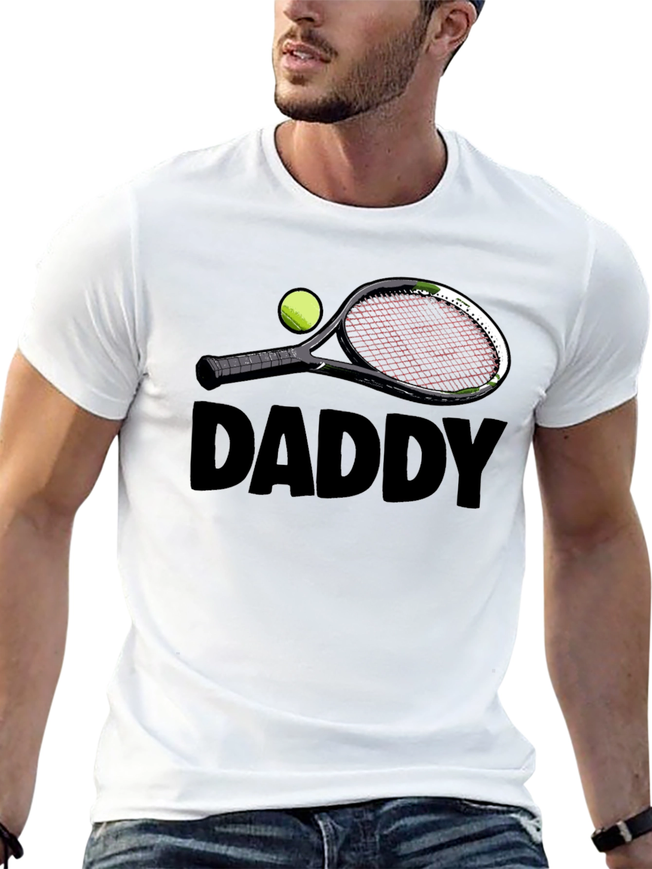 Tennis Daddy Graphic T-Shirt