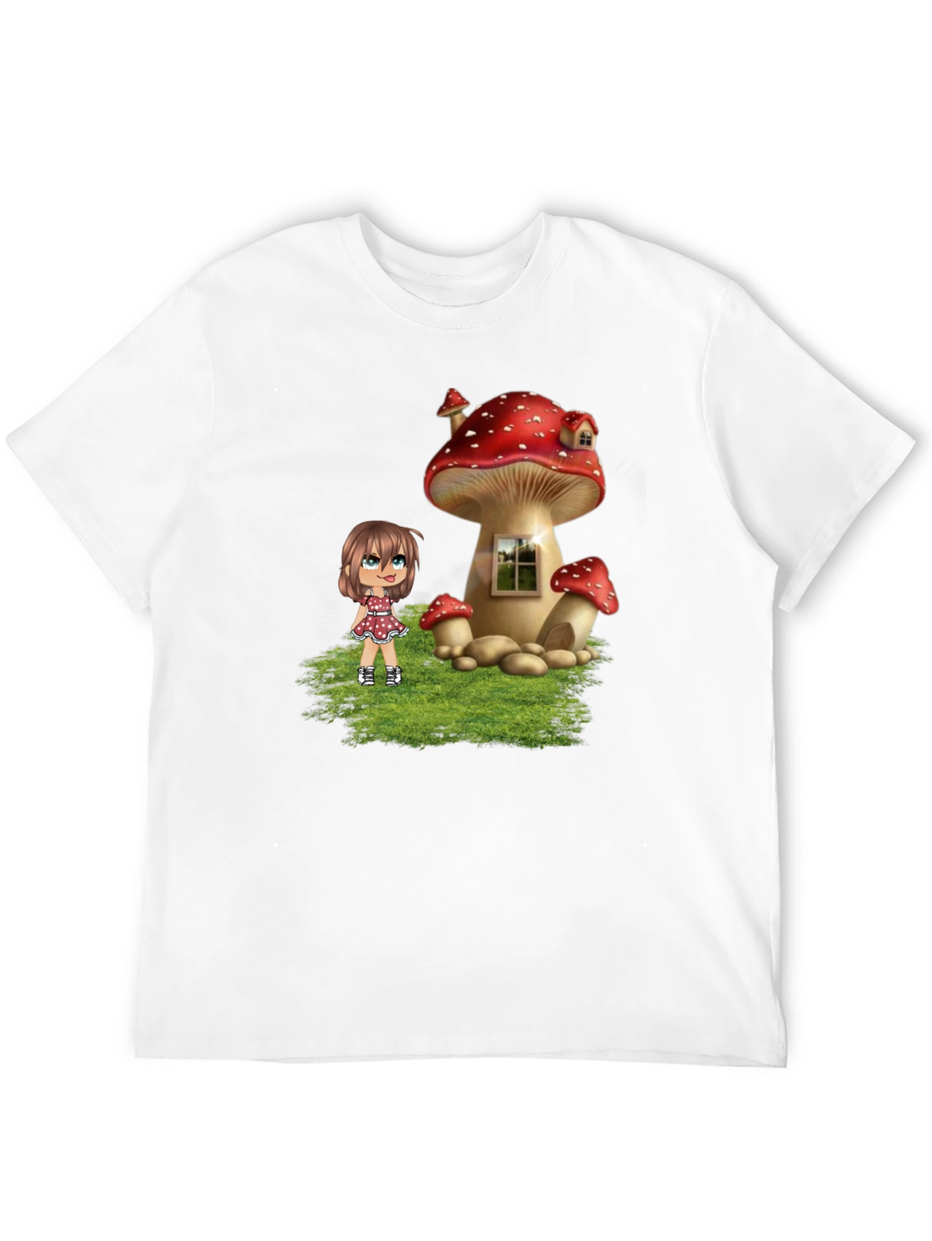 Mushroom House Graphic Tee