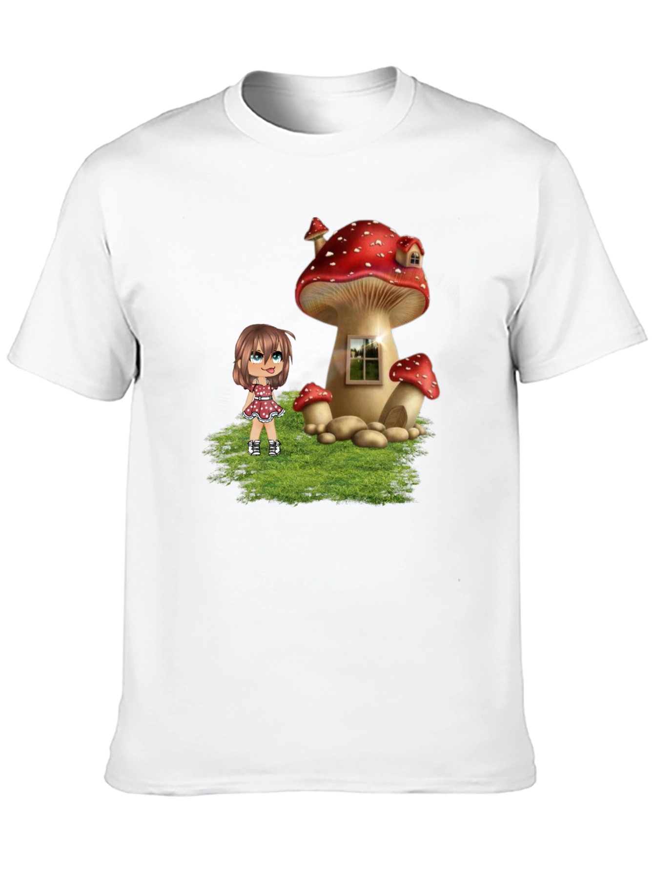 Mushroom House Graphic Tee