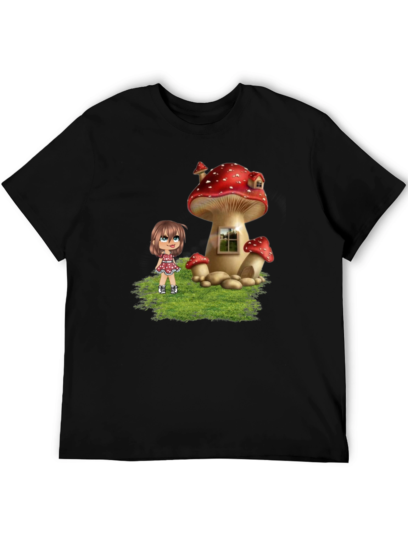 Mushroom House Graphic Tee