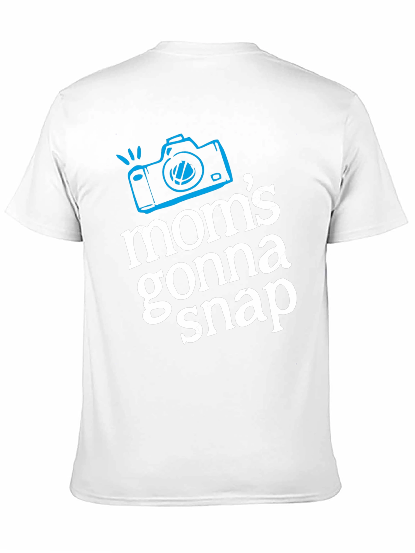 Moms Gonna Snap Graphic Tee - Black T-Shirt
