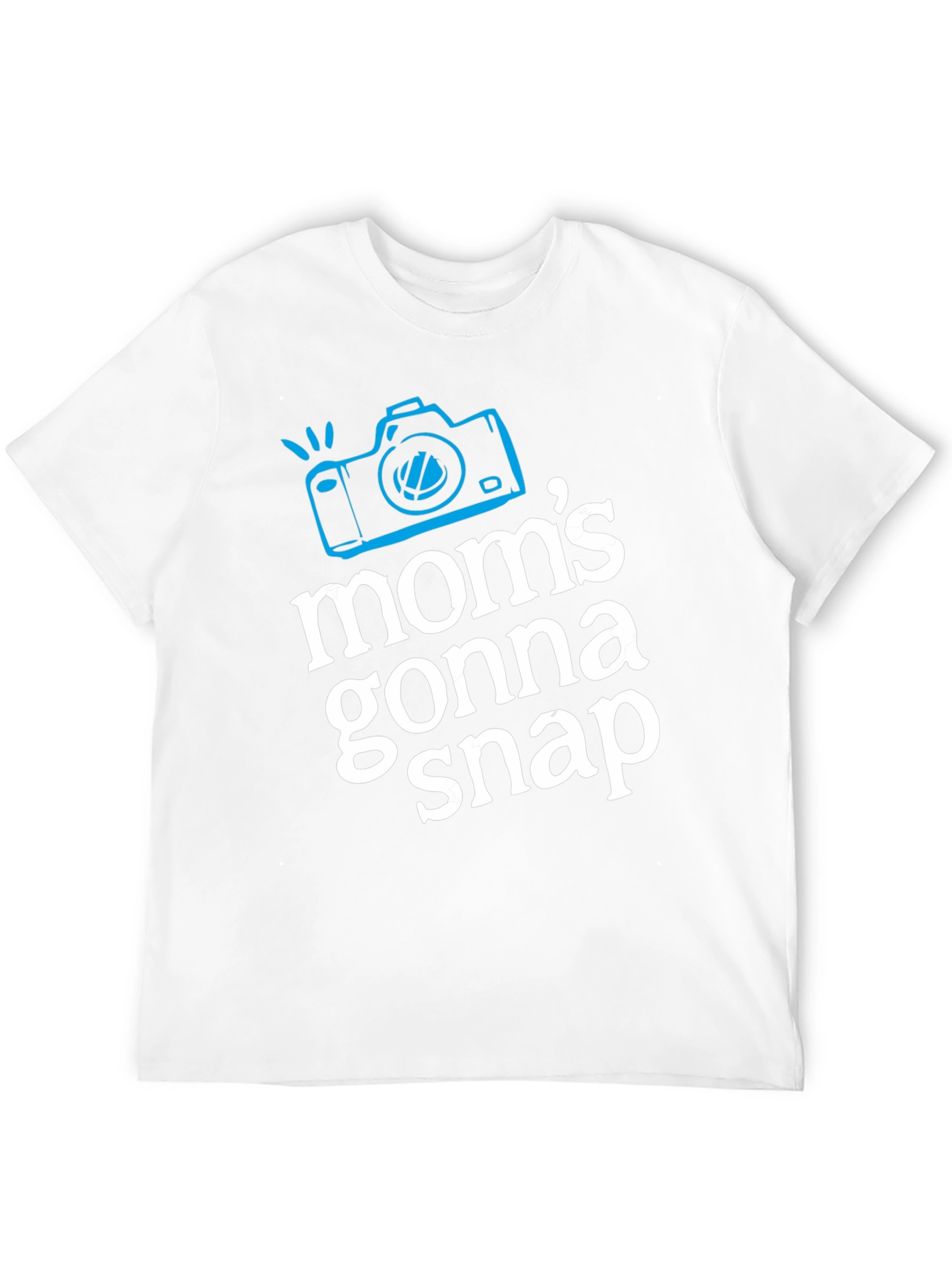 Moms Gonna Snap Graphic Tee - Black T-Shirt