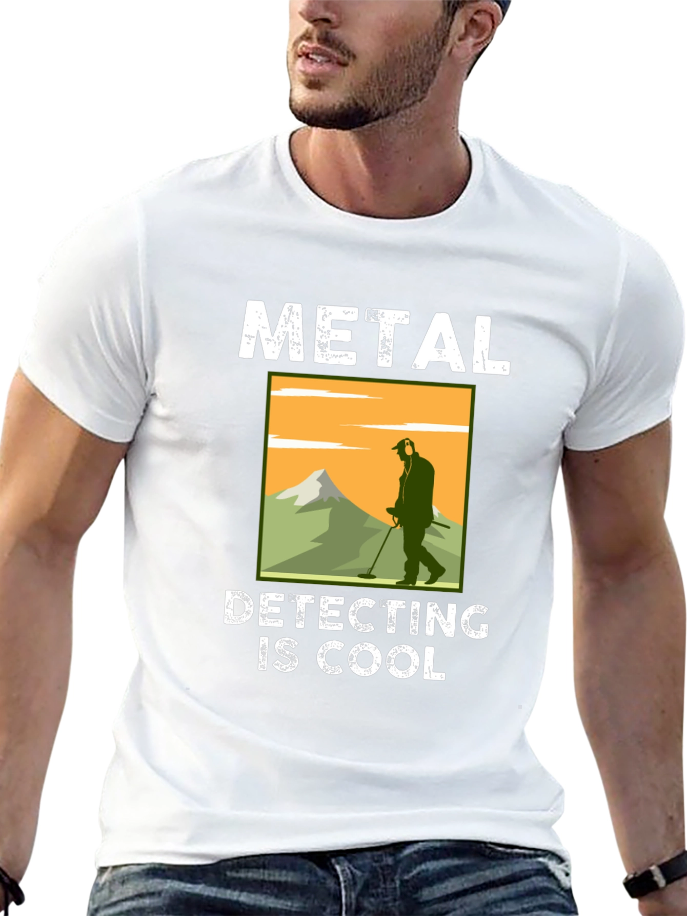 Metal Detecting is Cool Graphic T-Shirt