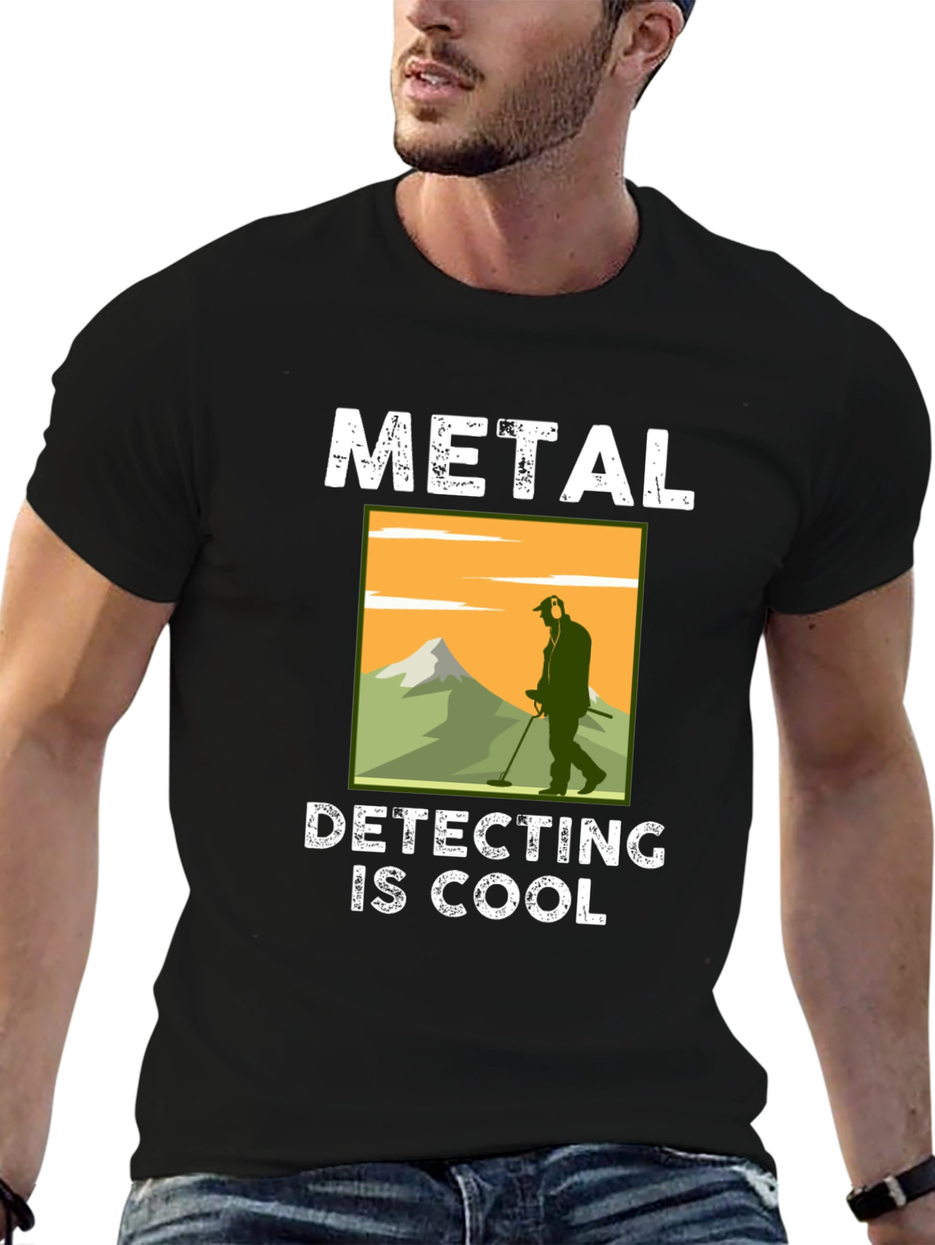 Metal Detecting is Cool Graphic T-Shirt